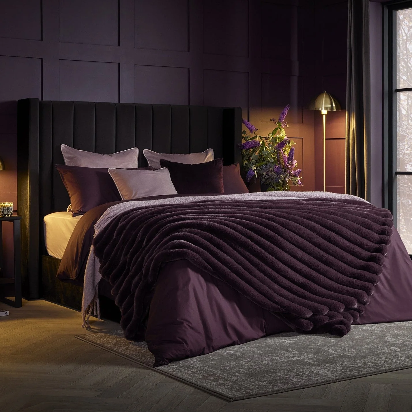 Madison Ottoman Storage Bed - Ink - Image 8