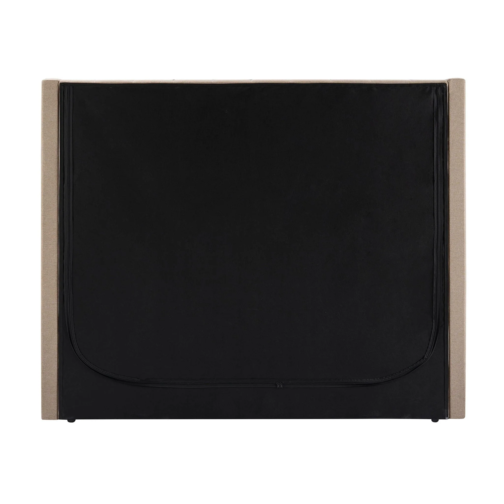 Madison Ottoman Storage Bed - Oatmeal - Image 12