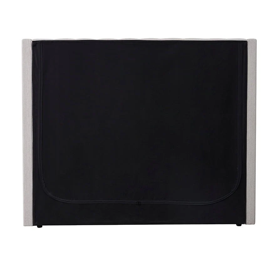 Madison Ottoman Storage Bed - Stone Grey - Image 12