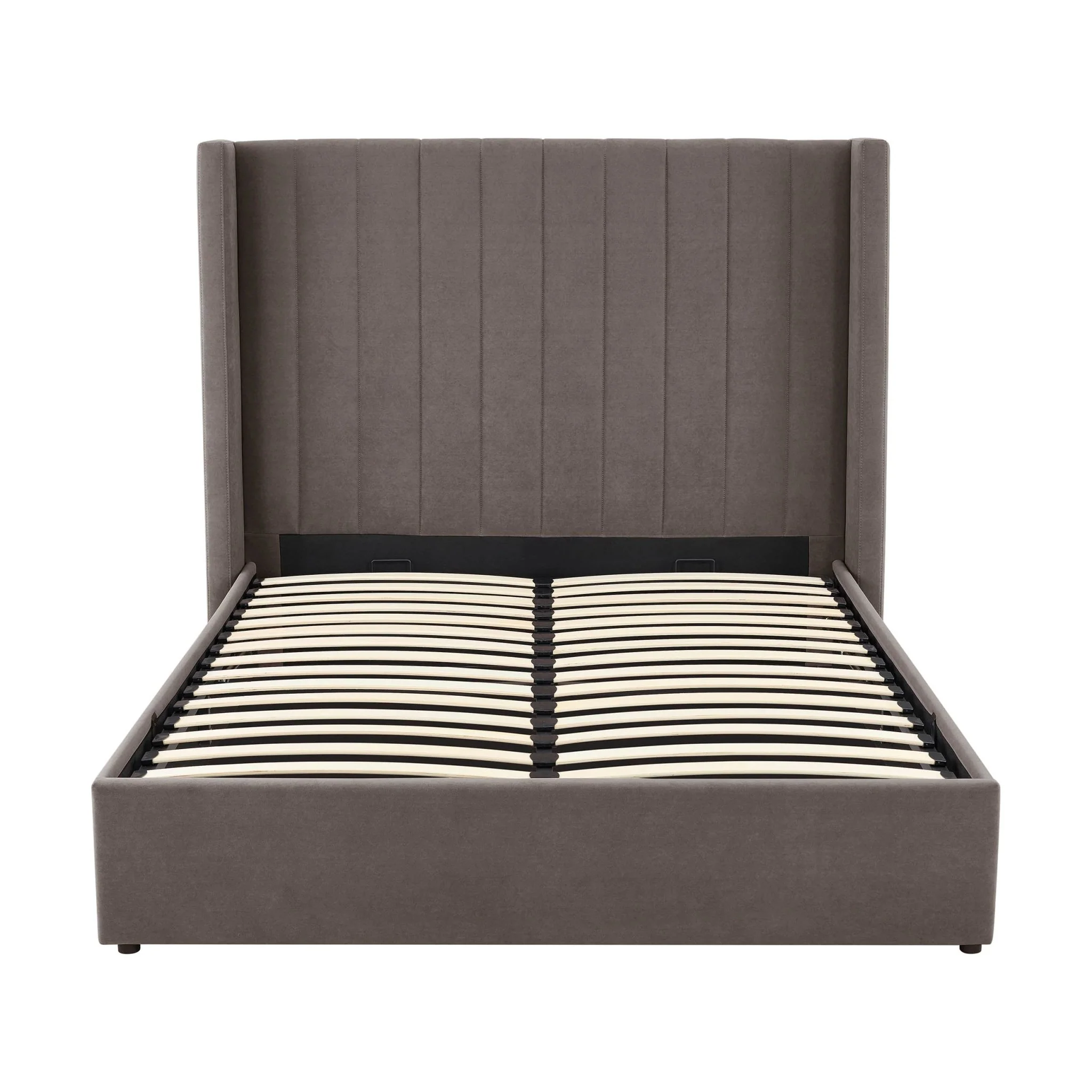 Madison Ottoman Storage Bed - Taupe - Image 9