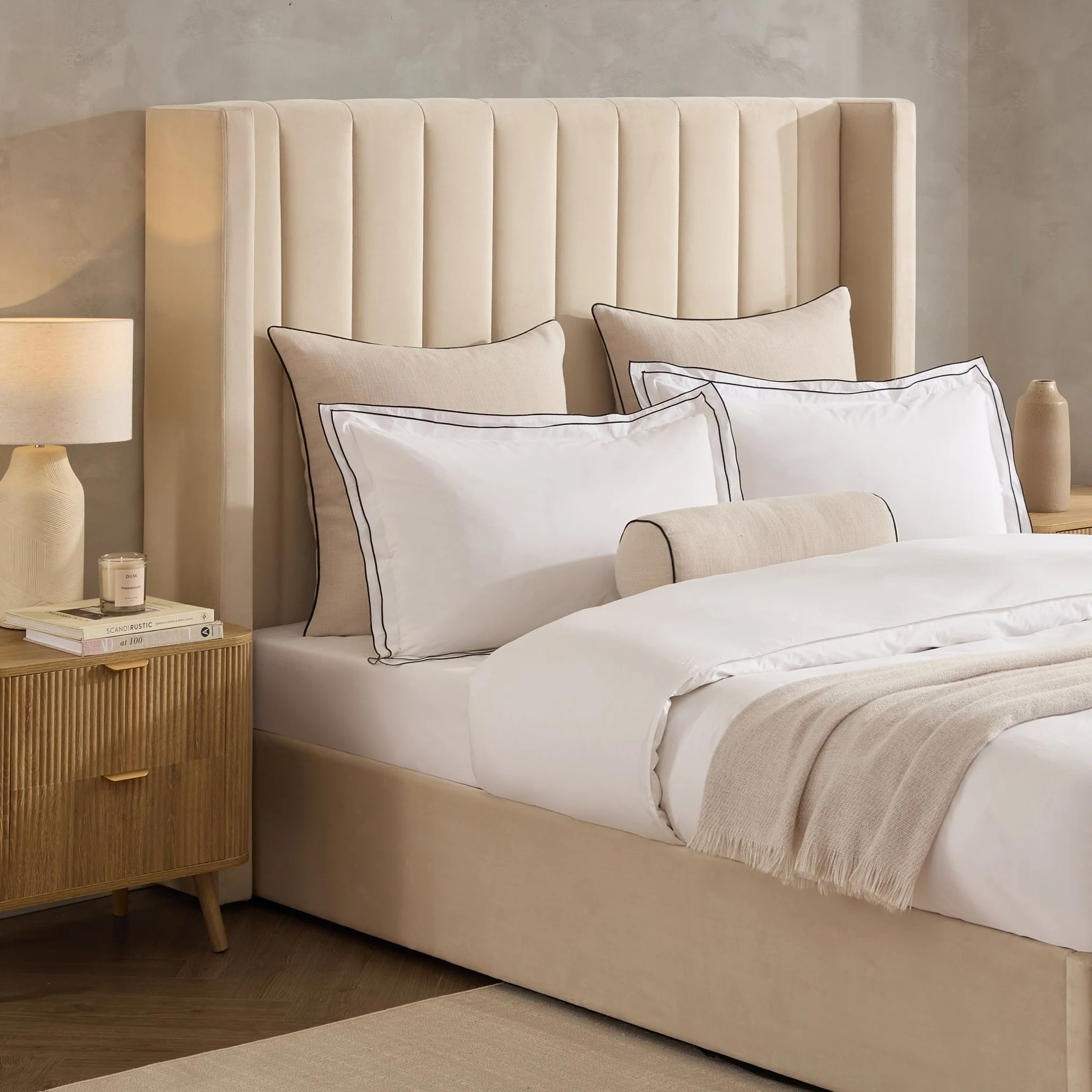 Madison Ottoman Storage Bed - Ecru - Image 5