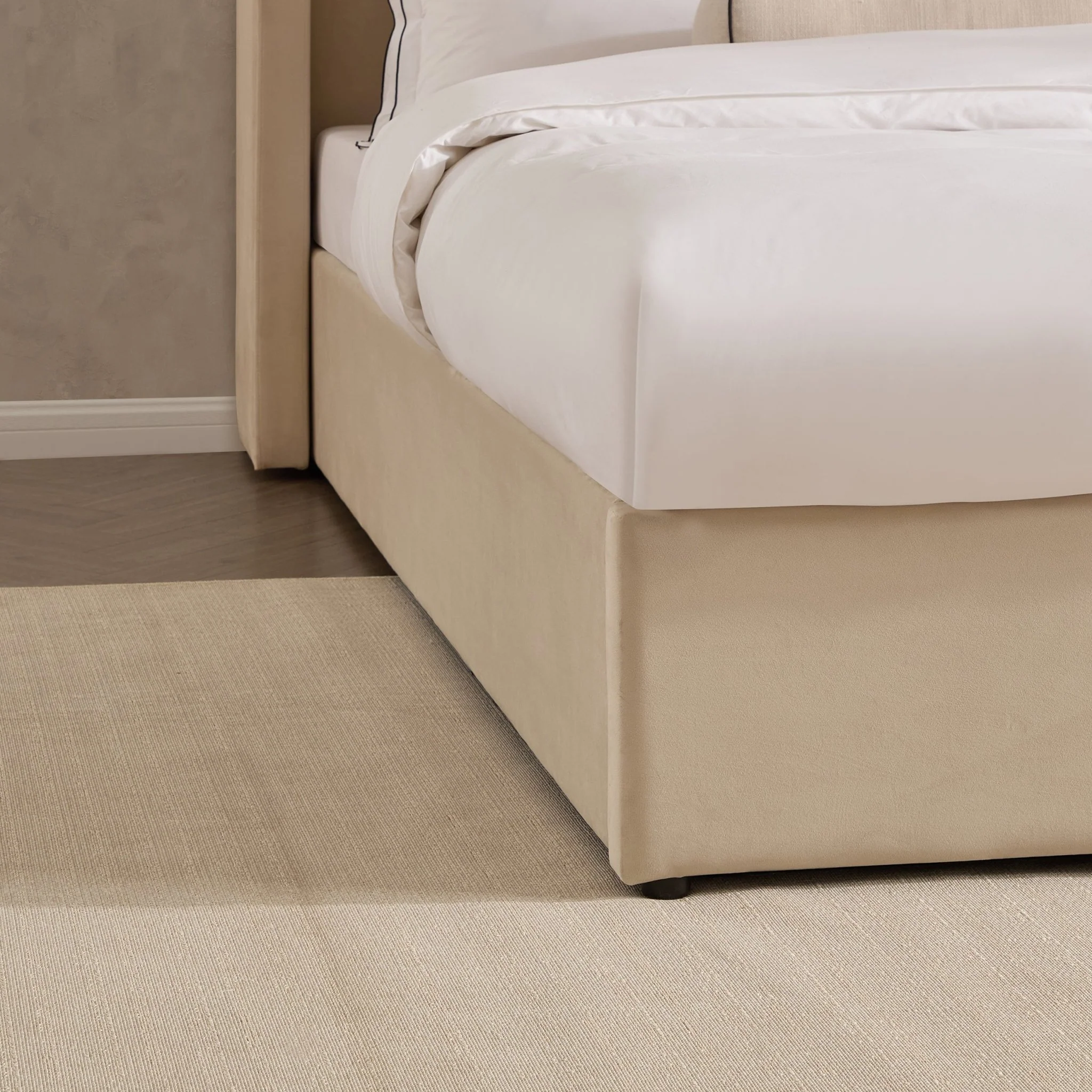 Madison Ottoman Storage Bed - Ecru - Image 7
