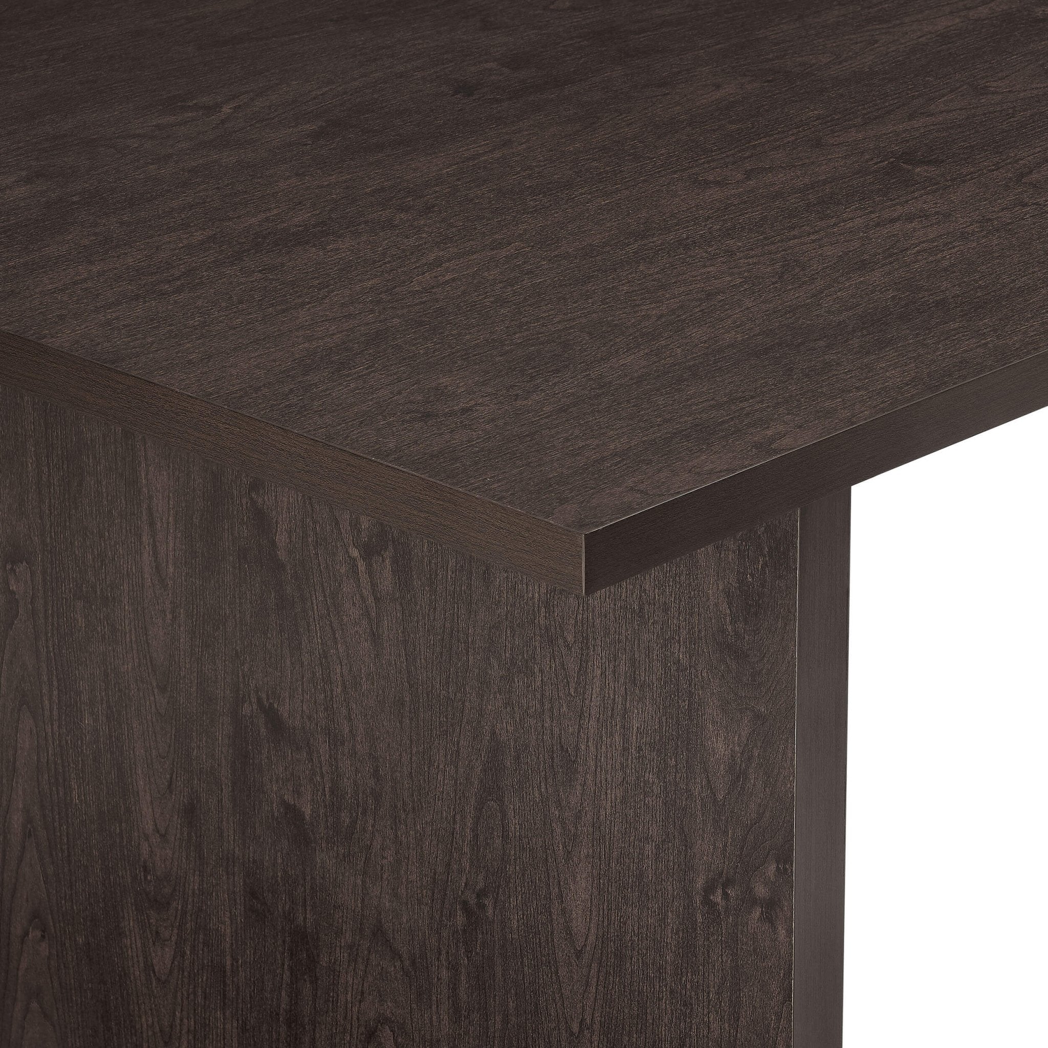Maisie 4-6 Seater Dining Table - Walnut Wood - Image 4
