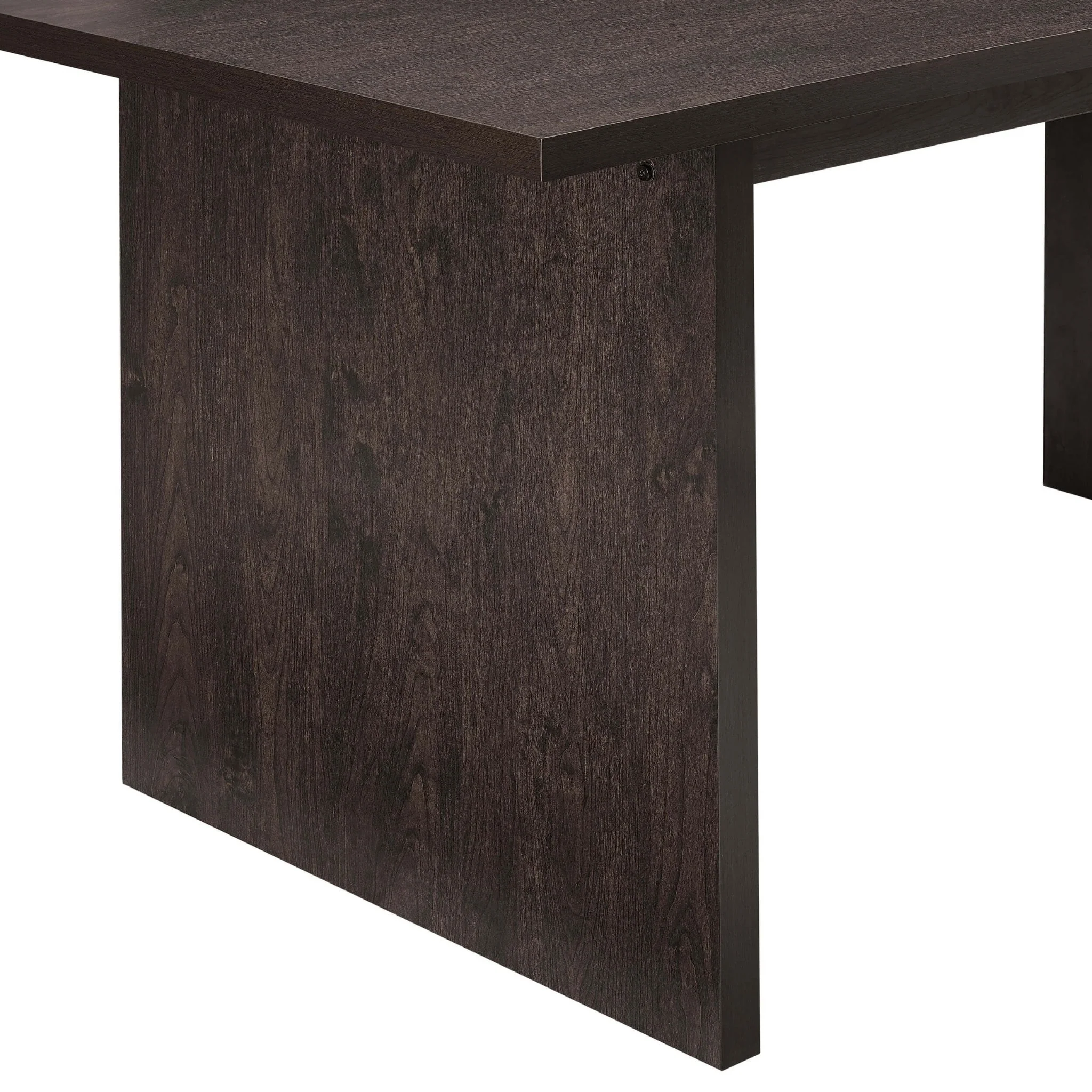 Maisie 4-6 Seater Dining Table - Walnut Wood - Image 5