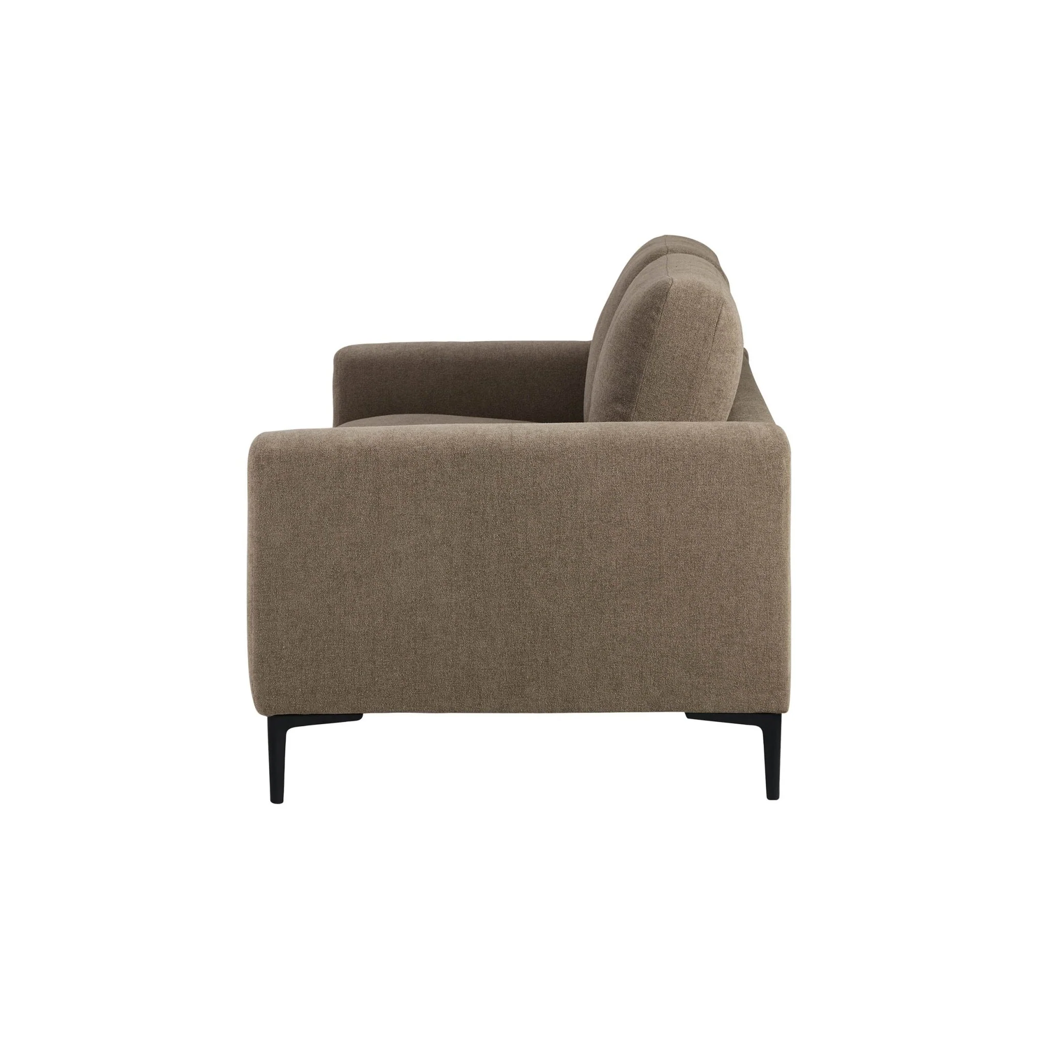 Malibu 2 Seater Sofa - Chenille Mushroom - Image 3