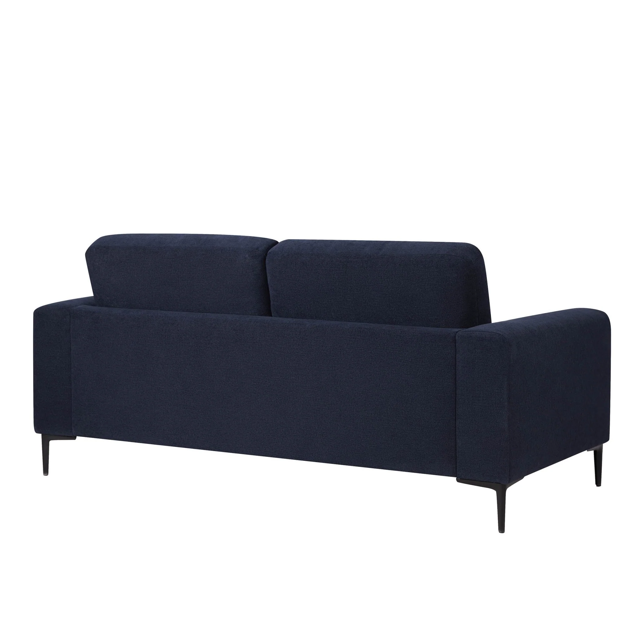 Malibu 2 Seater Sofa - Chenille Navy - Image 4