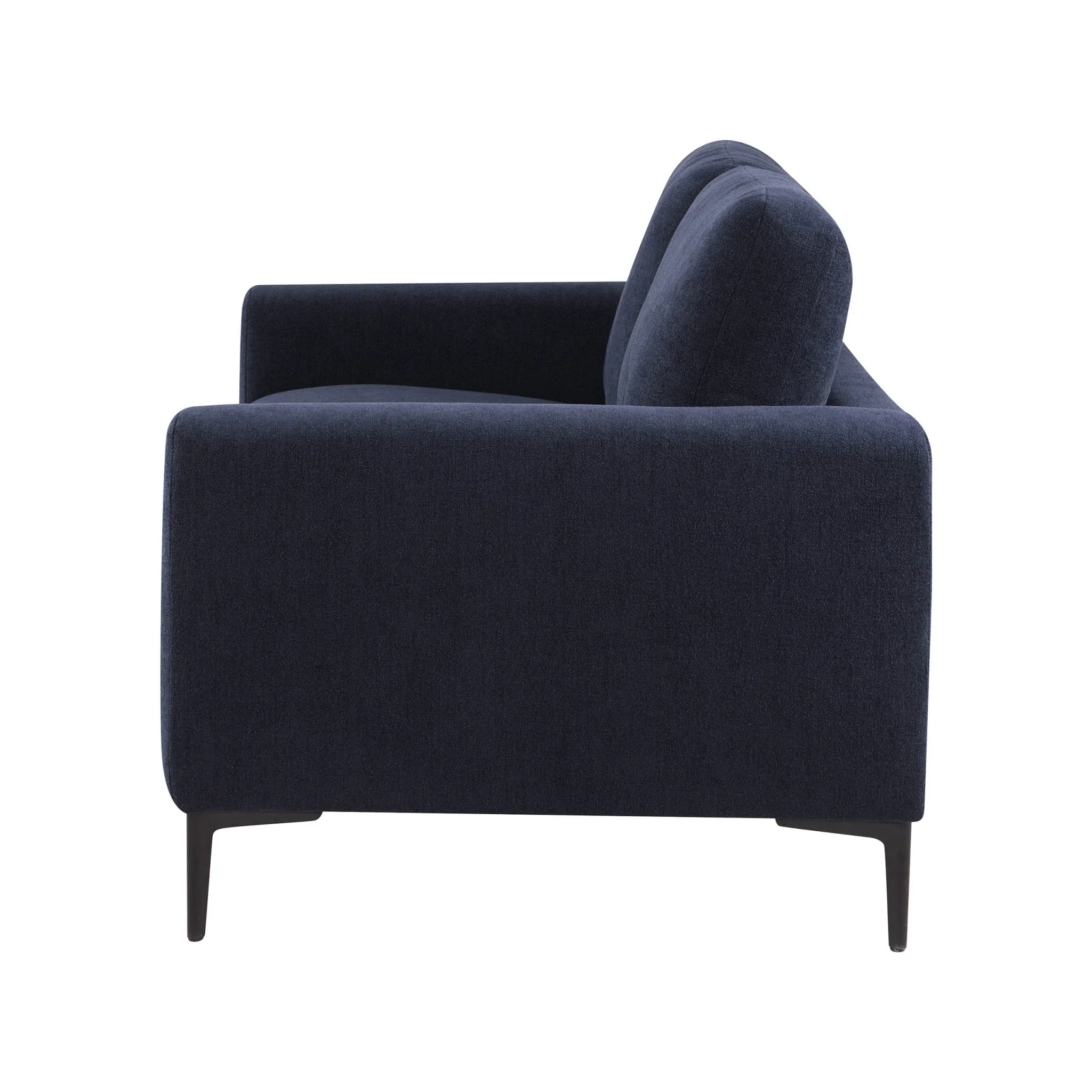 Malibu 2 Seater Sofa - Chenille Navy - Image 5