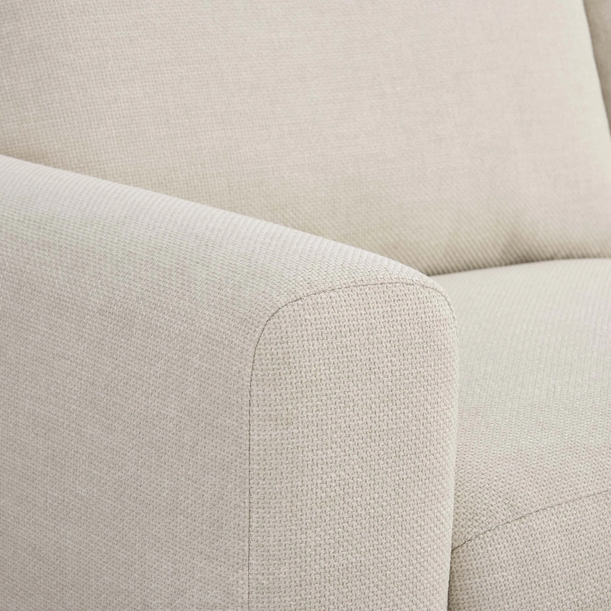 Malibu 3 Seater Sofa - Beige - Image 9