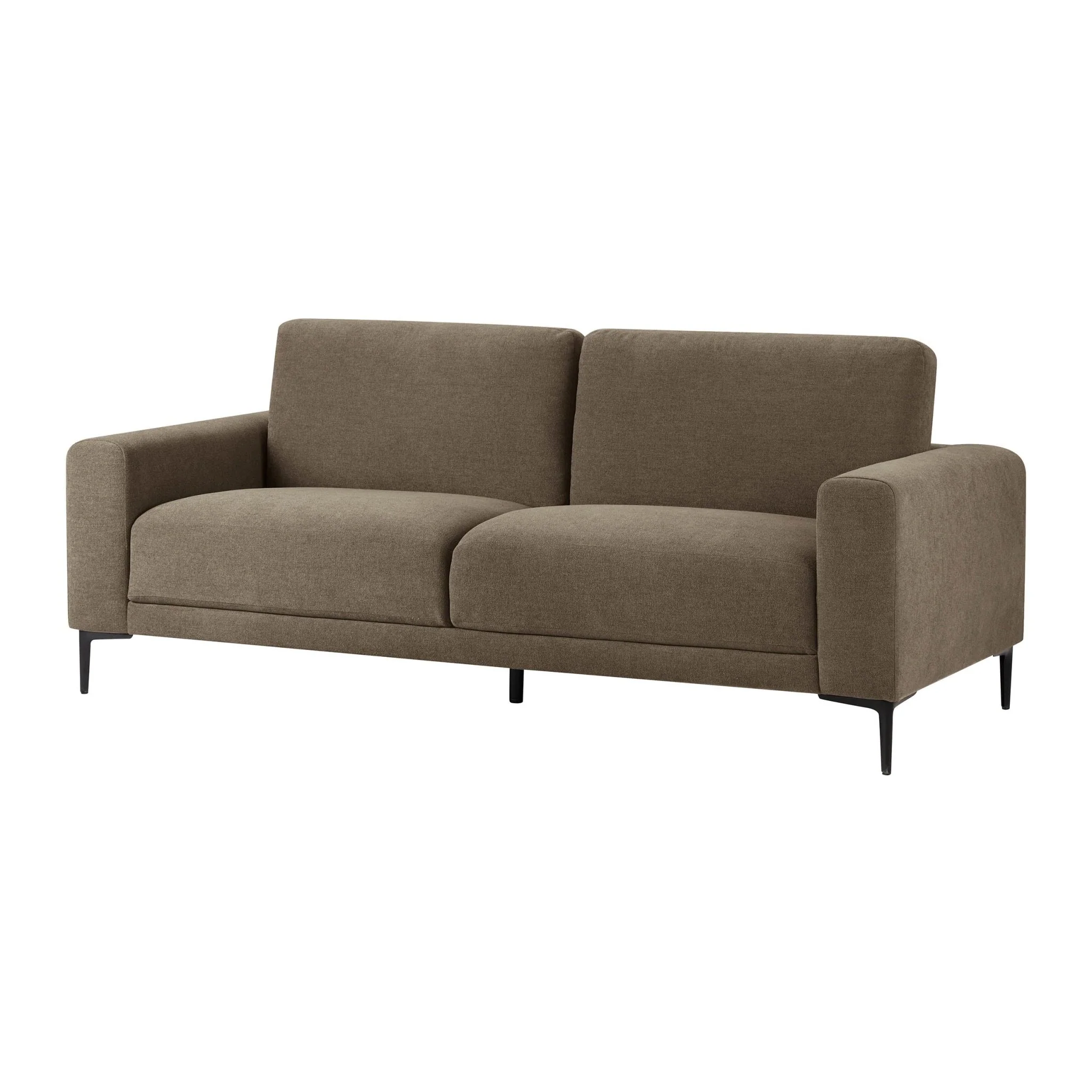 Malibu 3 Seater Sofa - Chenille Mushroom - Image 3