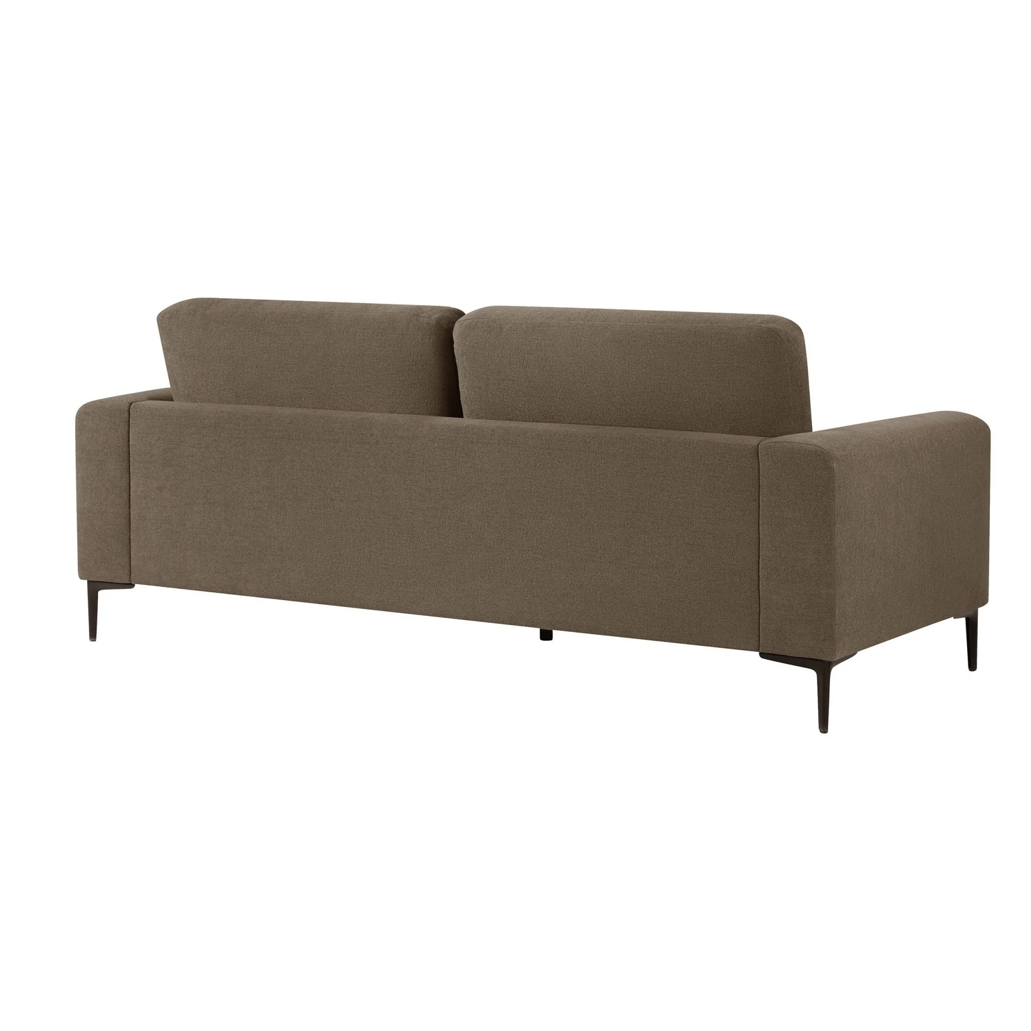 Malibu 3 Seater Sofa - Chenille Mushroom - Image 4