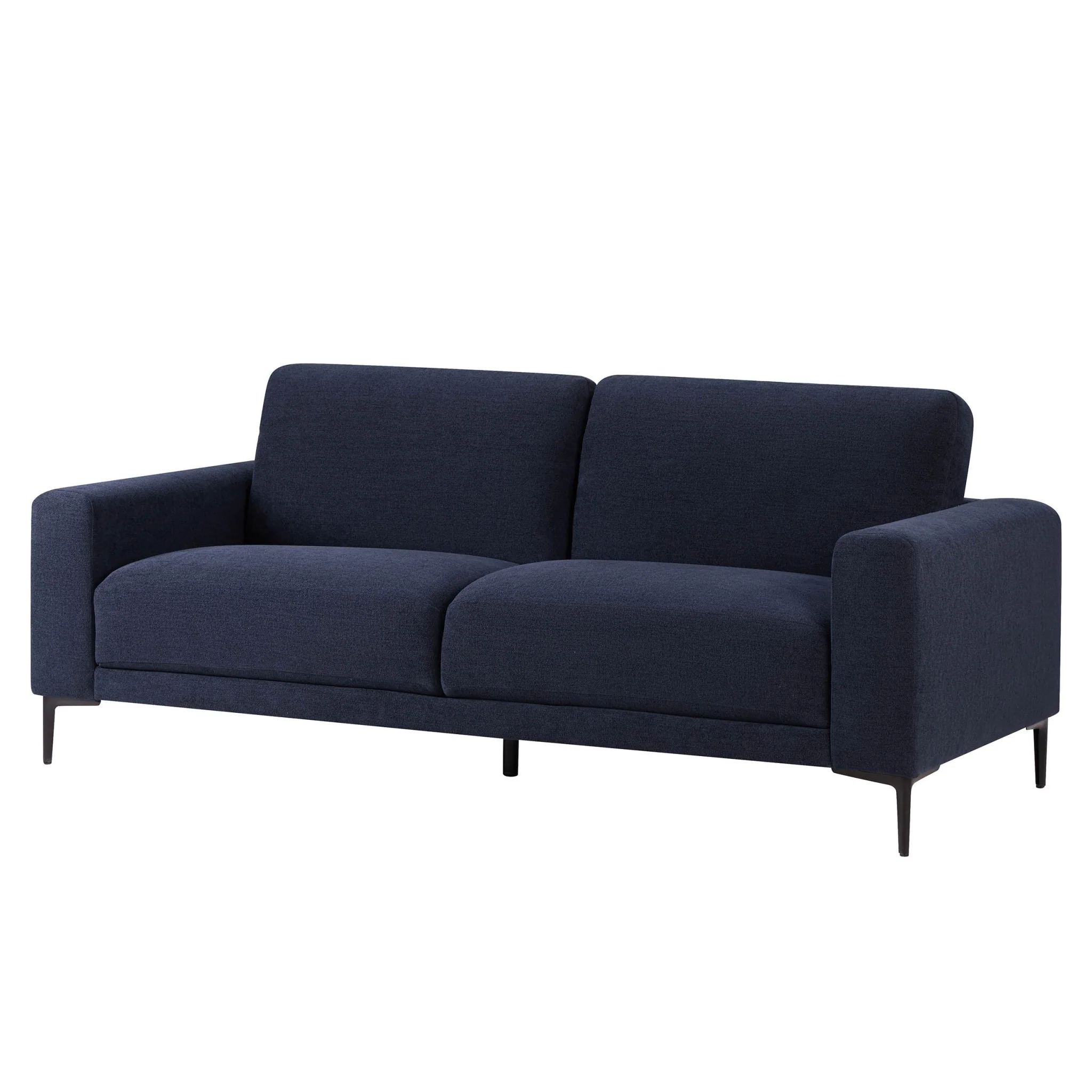 Malibu 3 Seater Sofa - Chenille Navy - Image 3