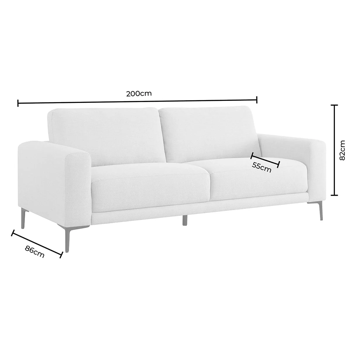 Malibu 3 Seater Sofa - Rich Green - Image 10