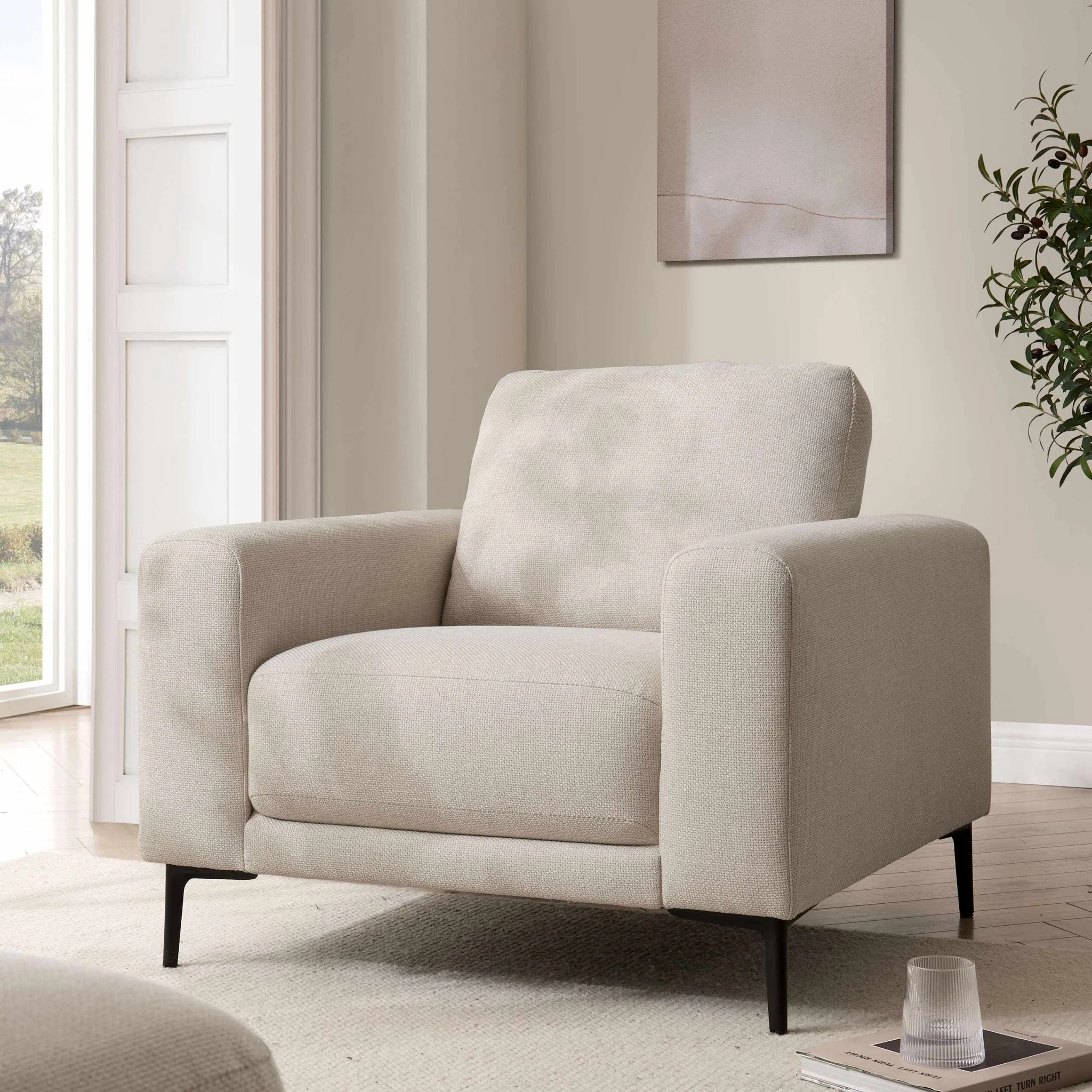 Malibu Armchair - Beige