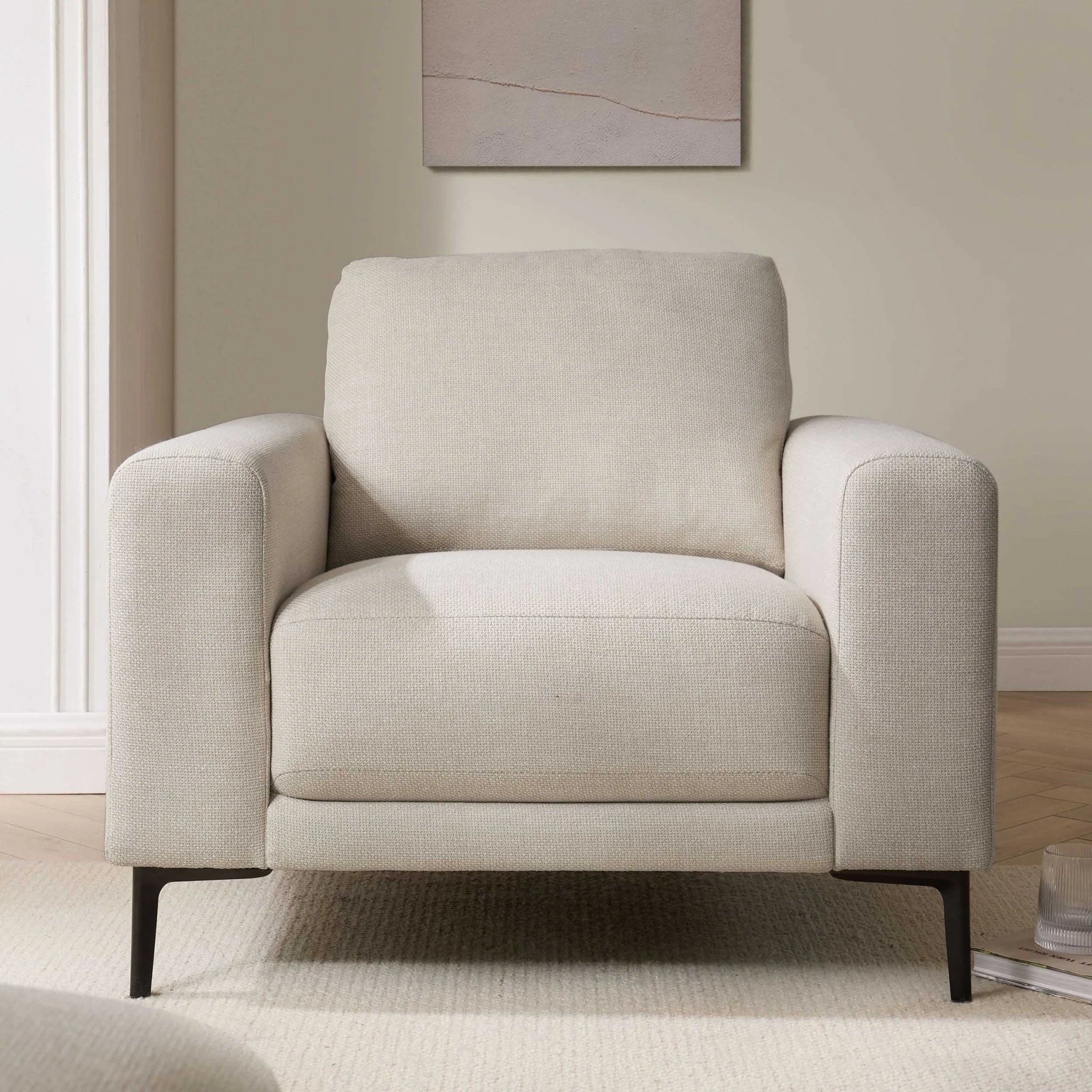 Malibu Armchair - Beige - Image 2
