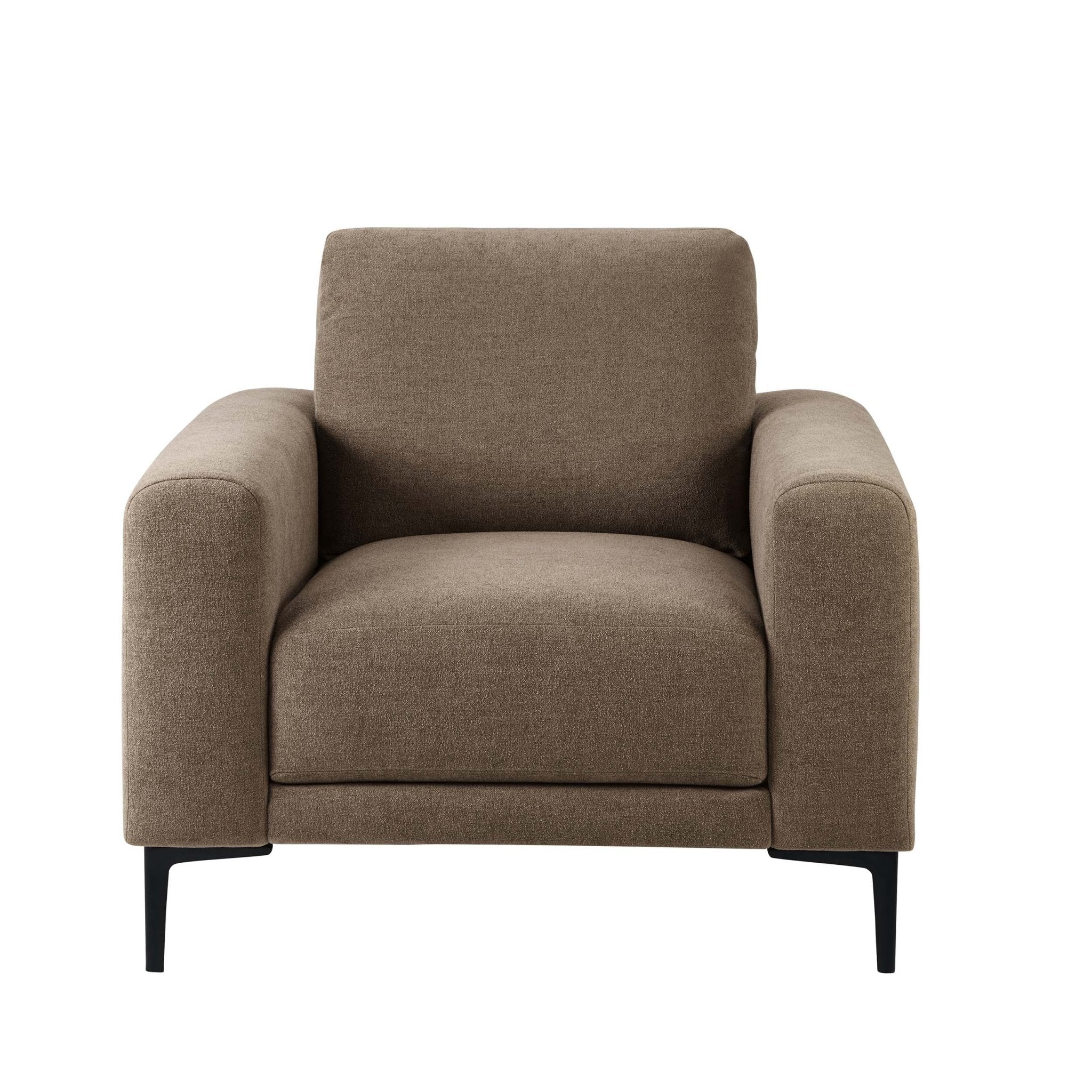 Malibu Armchair - Chenille Mushroom - Image 2