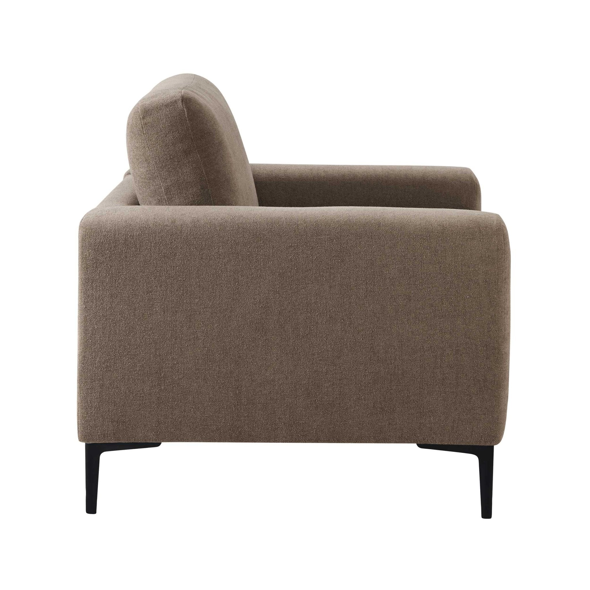 Malibu Armchair - Chenille Mushroom - Image 5