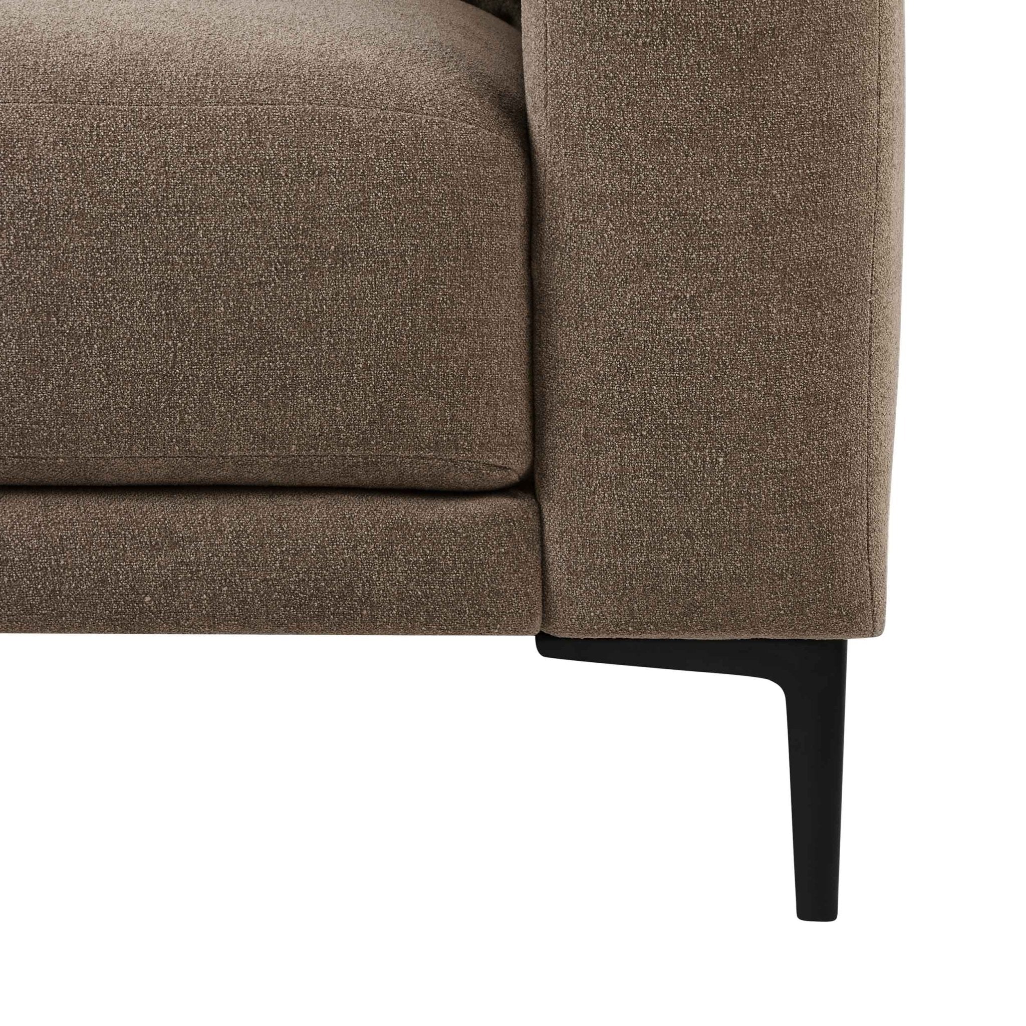 Malibu Armchair - Chenille Mushroom - Image 6