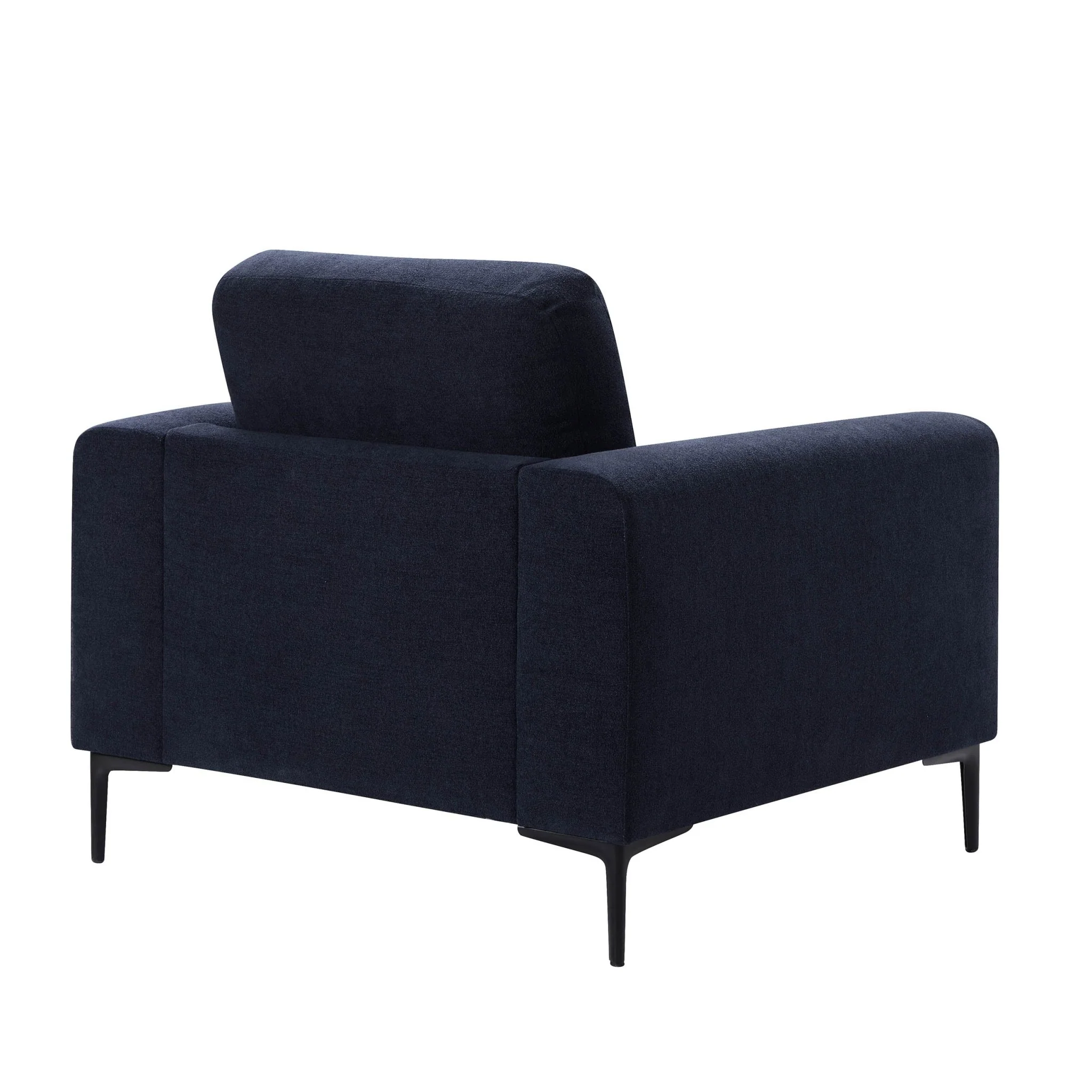 Malibu Armchair - Chenille Navy - Image 4