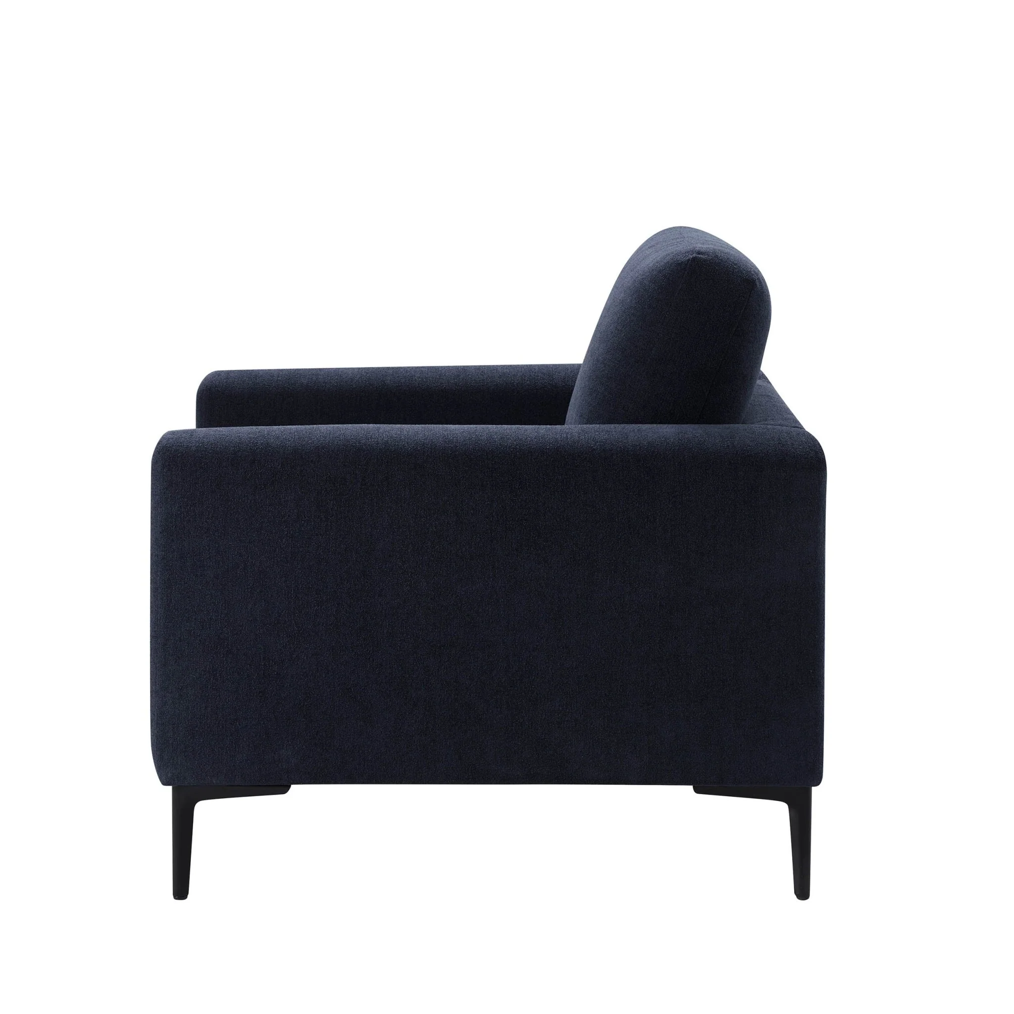 Malibu Armchair - Chenille Navy - Image 5
