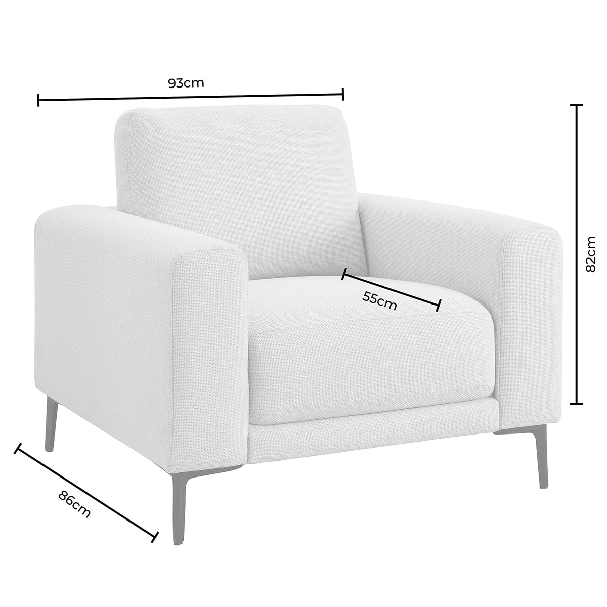 Malibu Armchair - Beige - Image 12
