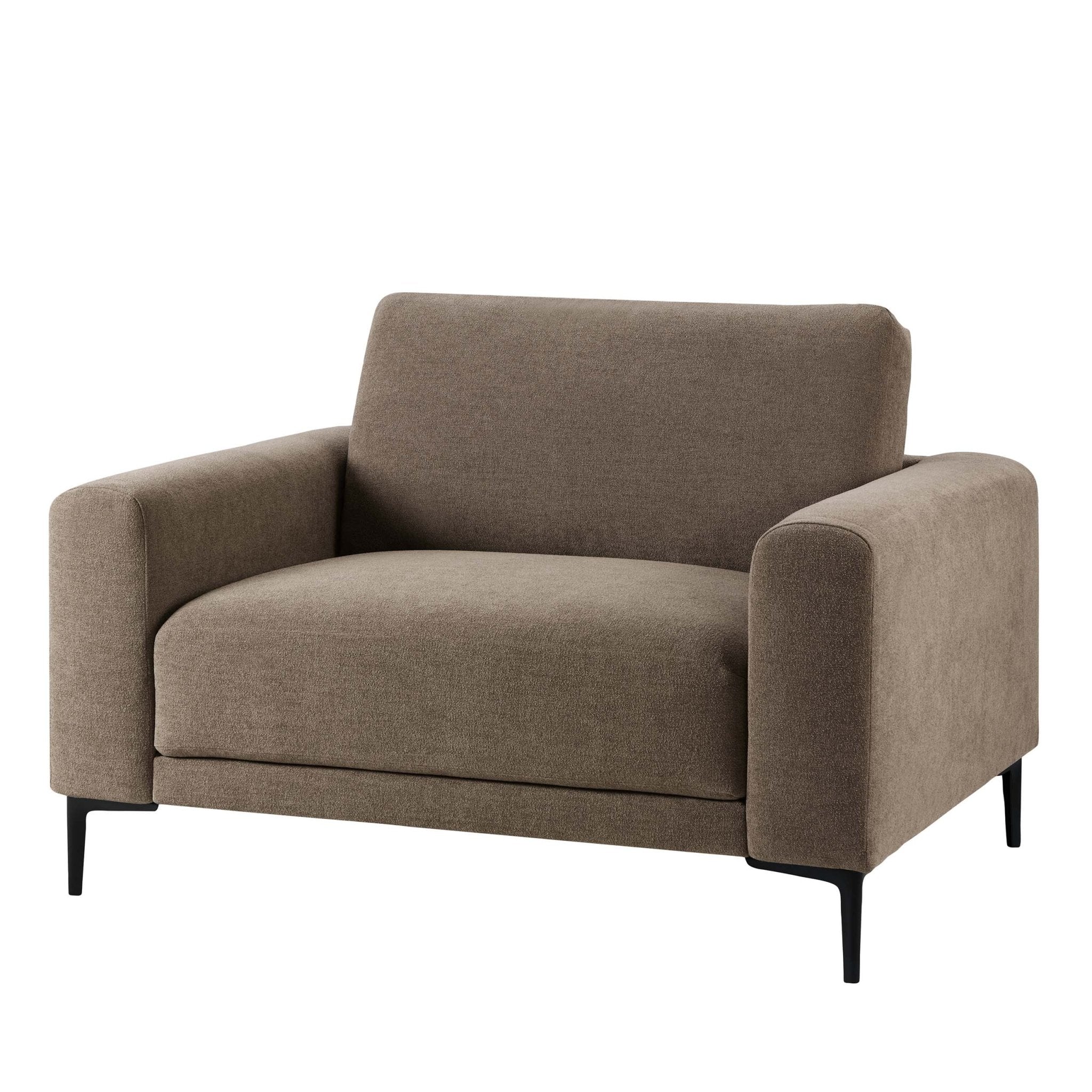 Malibu Loveseat - Chenille Mushroom - Image 2