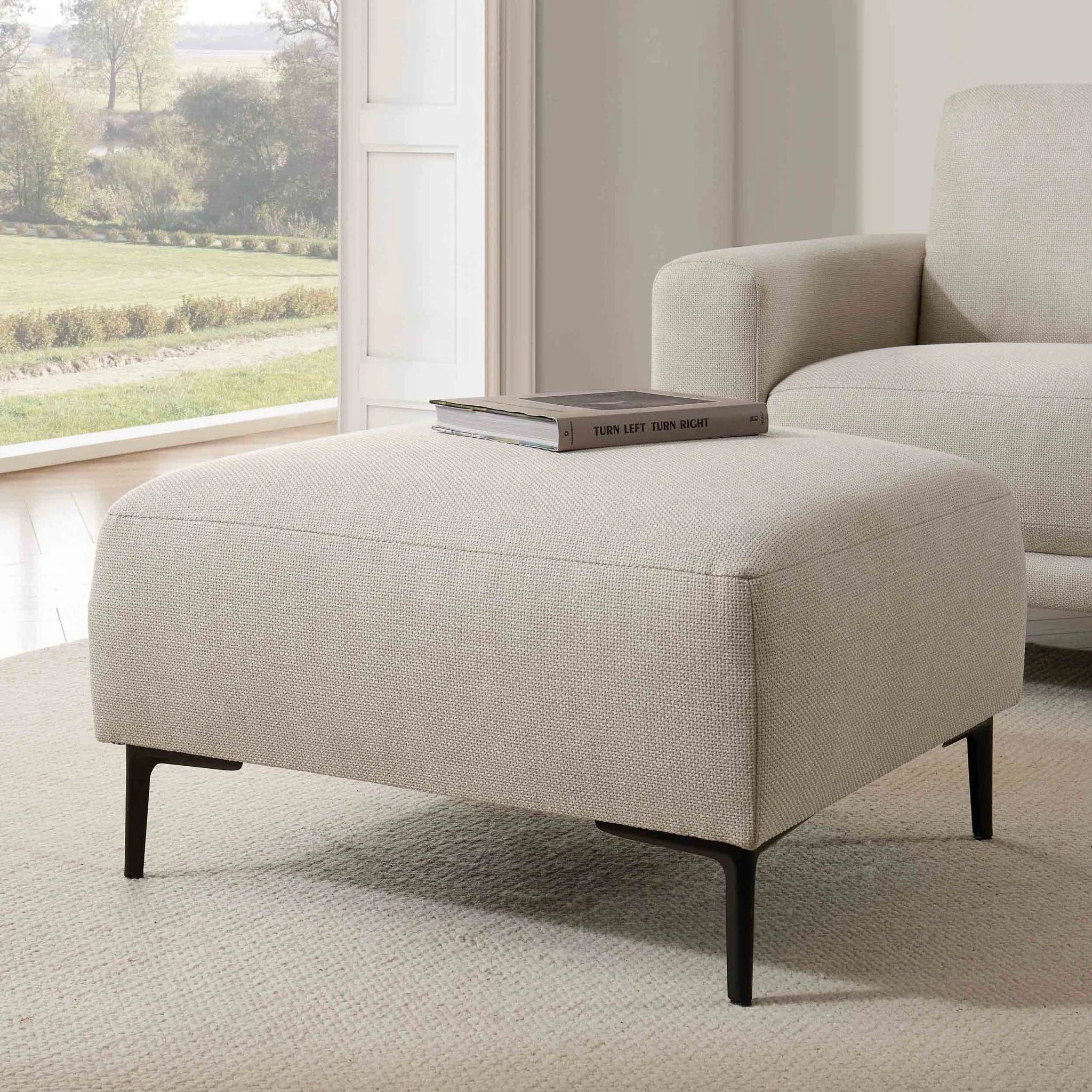 Malibu Pouffe - Beige