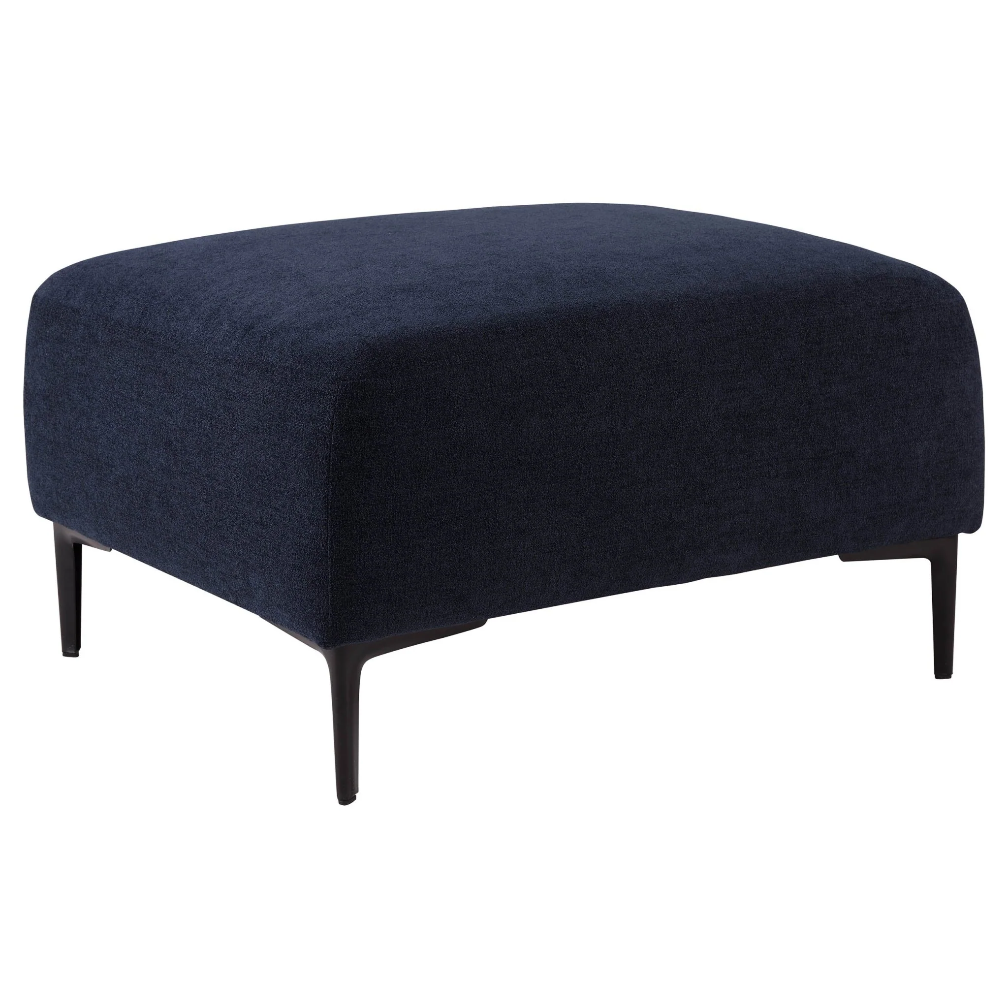 Malibu Pouffe - Chenille Navy - Image 2