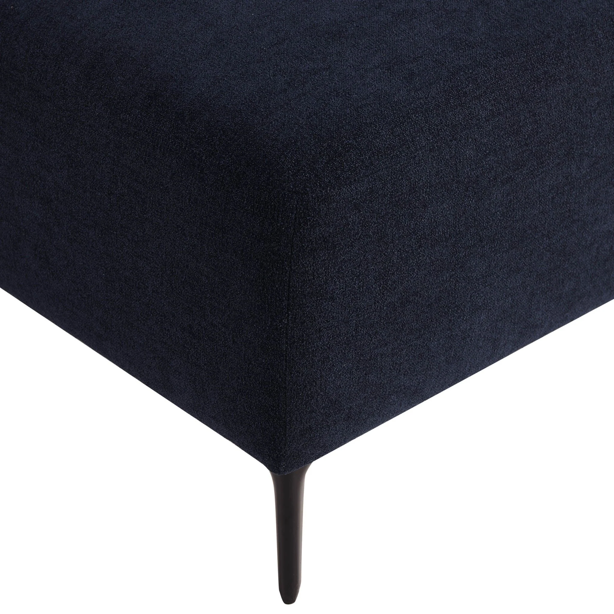 Malibu Pouffe - Chenille Navy - Image 3