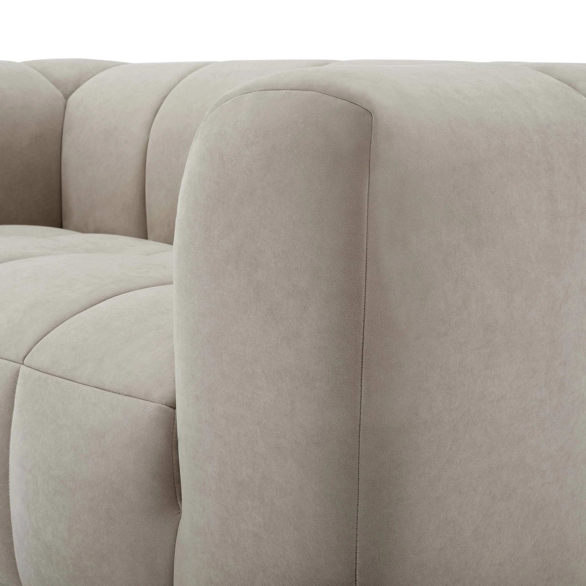 Manhattan 2 Seater Sofa - Stone - Image 6