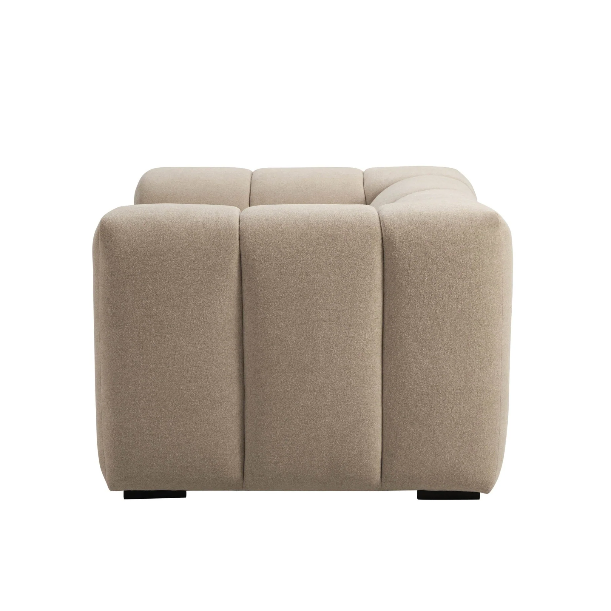 Manhattan Loveseat - Chenille Oatmeal - Image 5