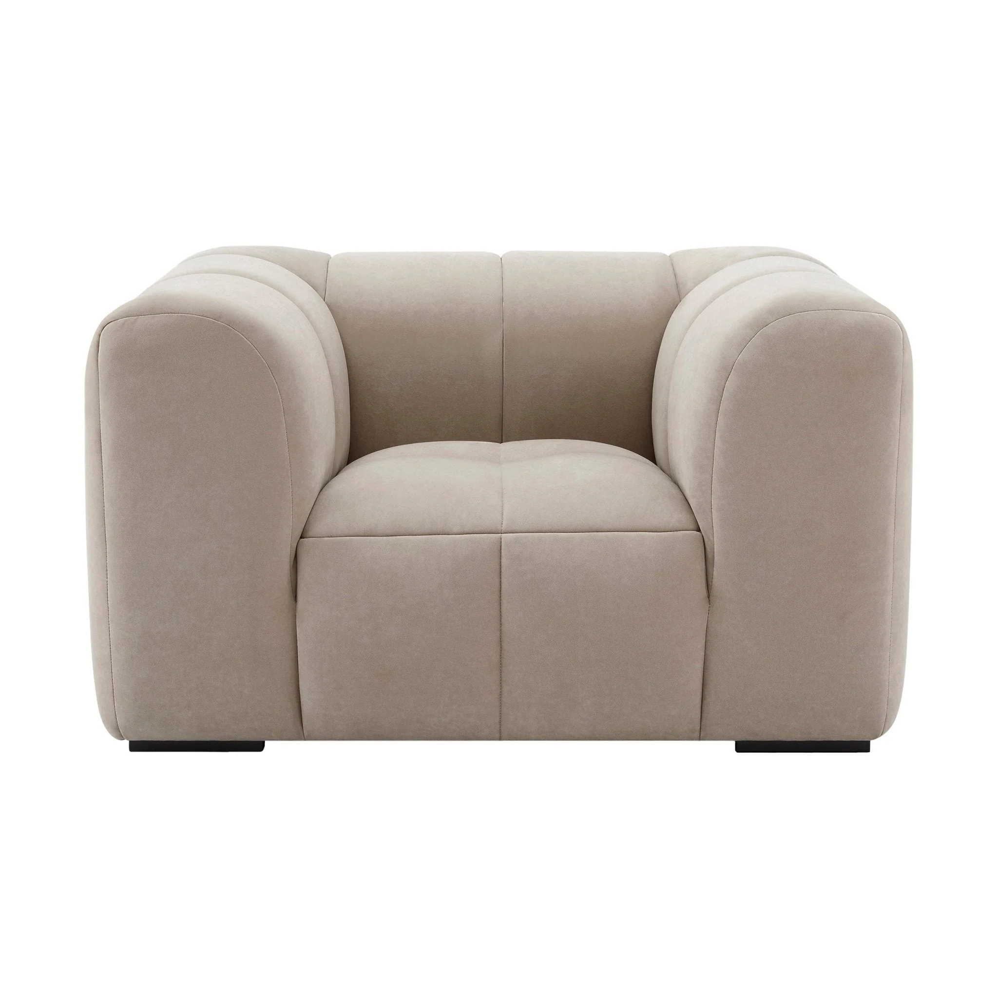 Manhattan Loveseat - Stone - Image 4