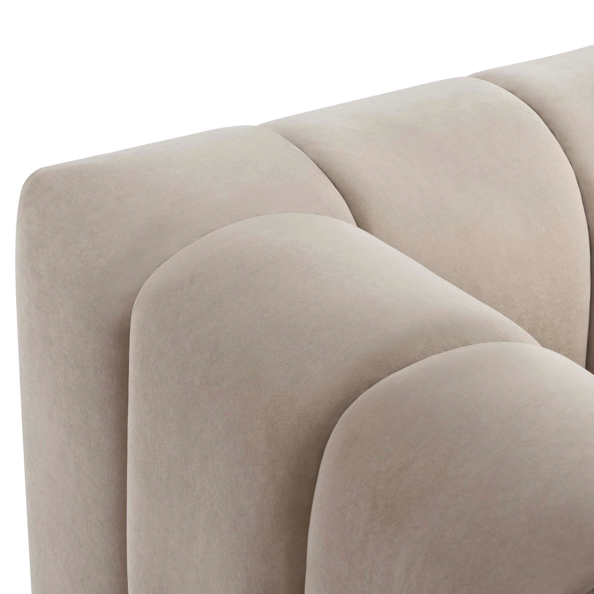 Manhattan Loveseat - Stone - Image 9