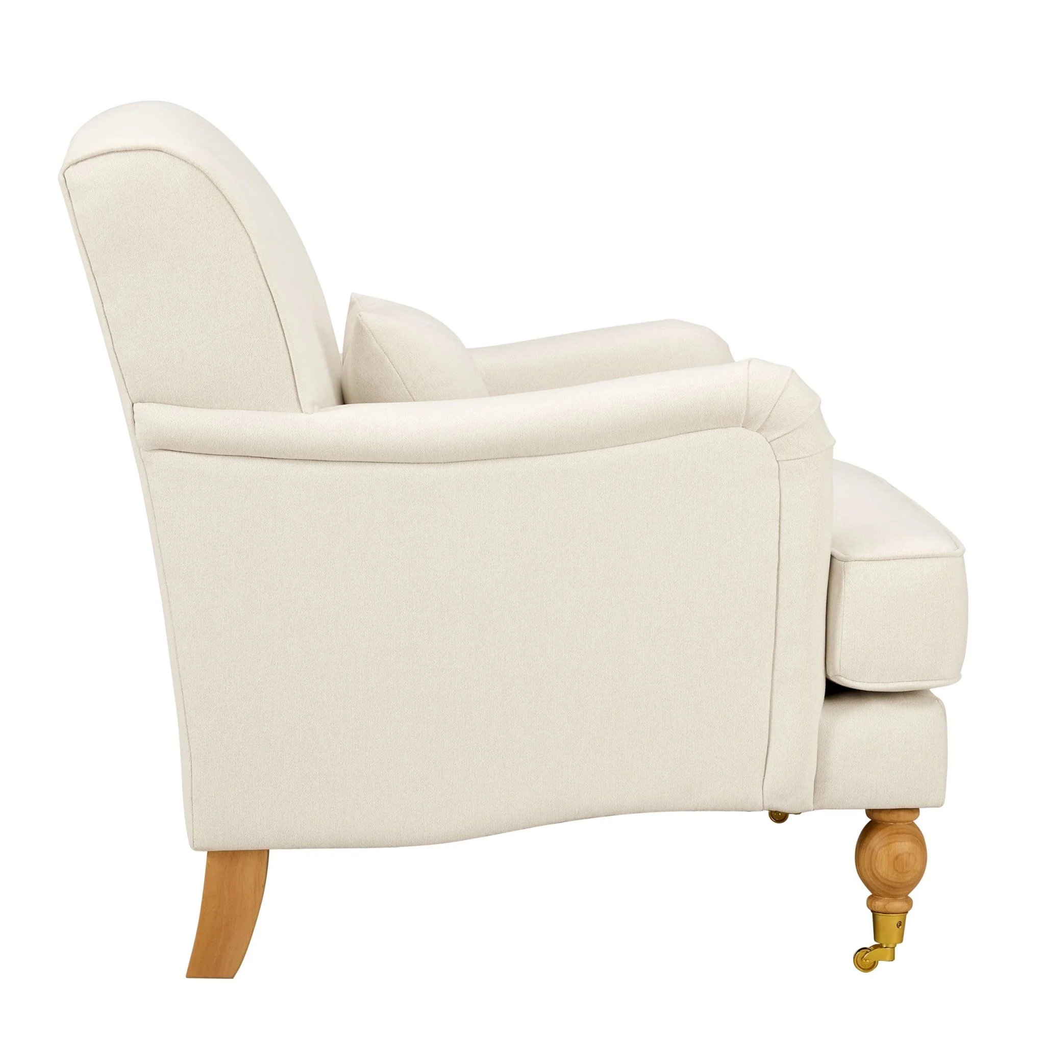 Mara Armchair - Cream Linen - Image 4