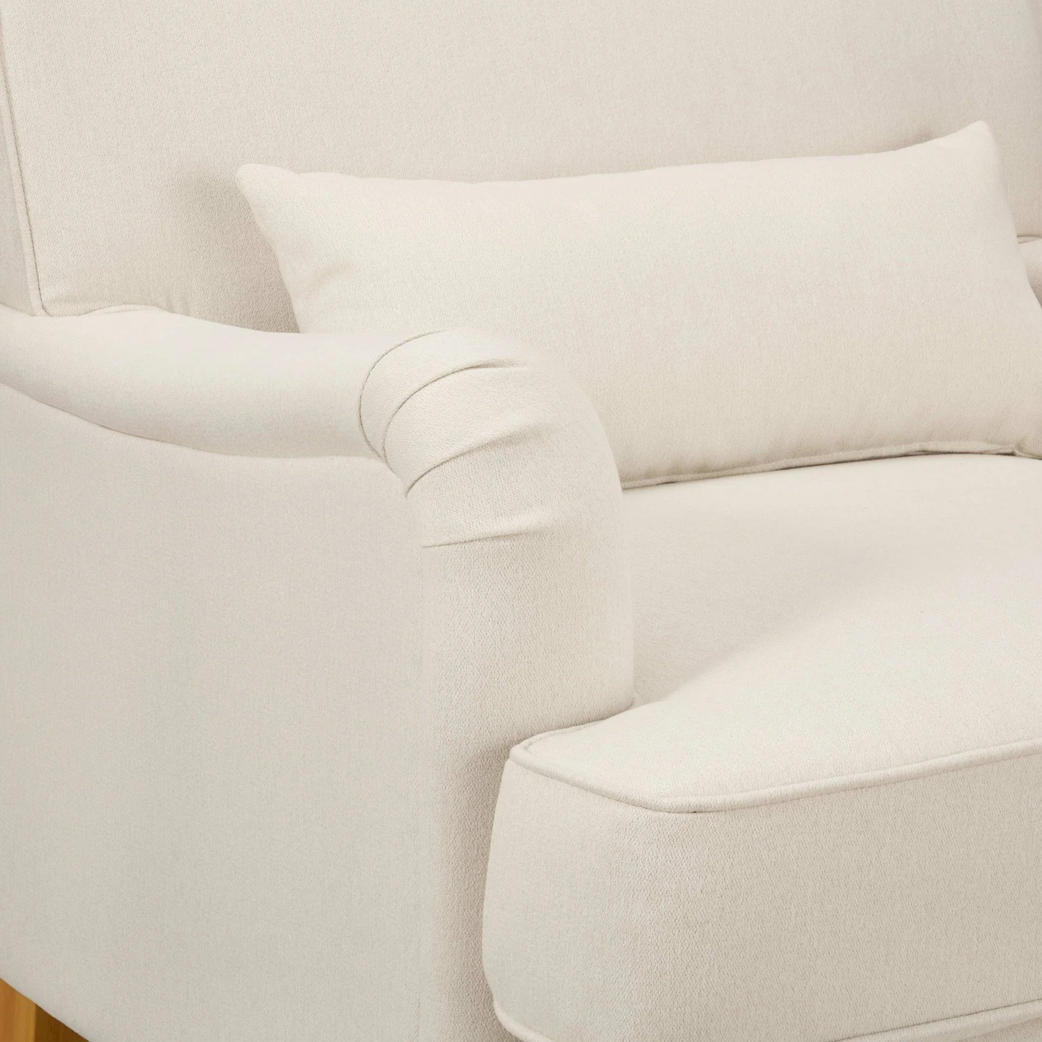 Mara Armchair - Cream Linen - Image 6