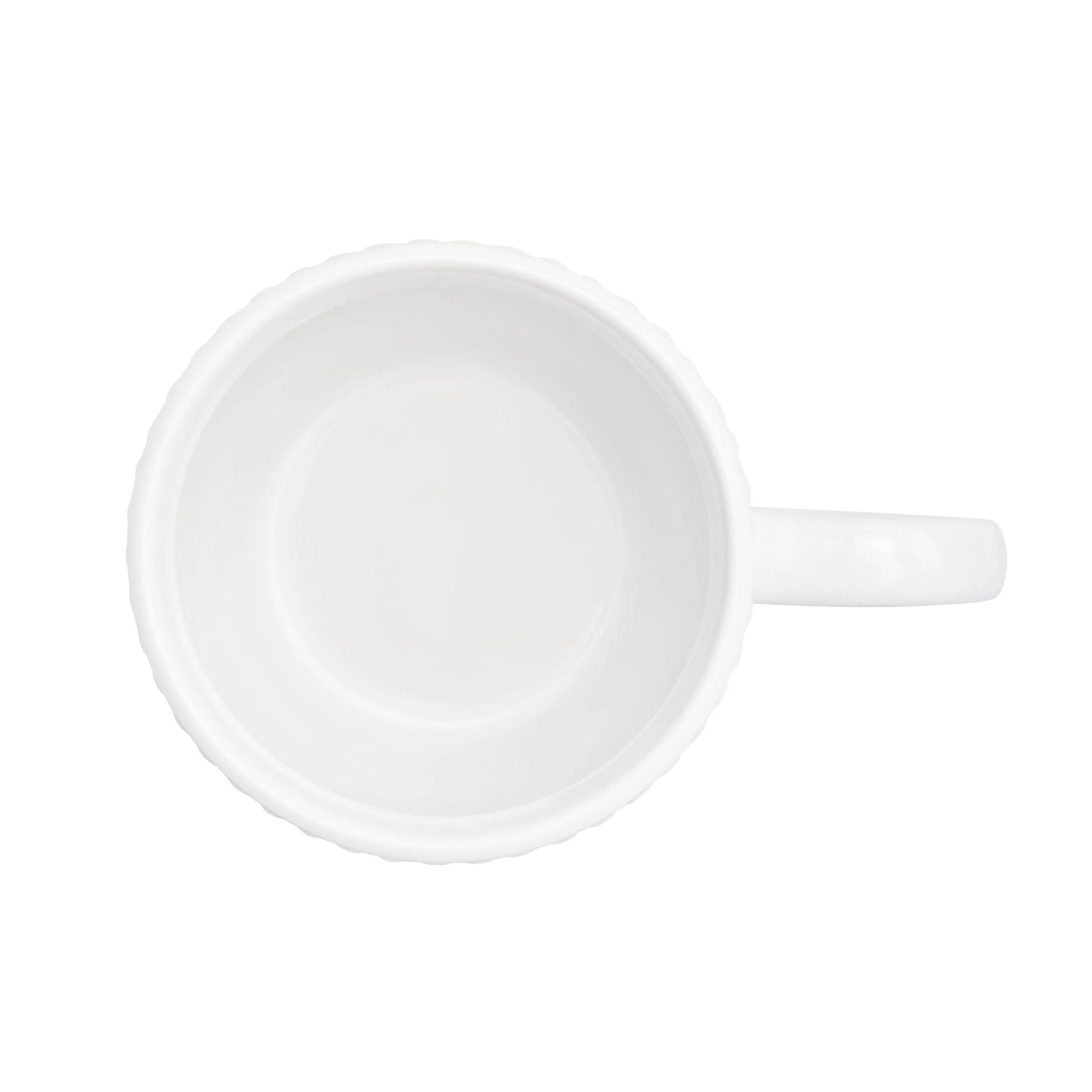 Margalo Beaded Set of 2 Mugs - White - Image 6
