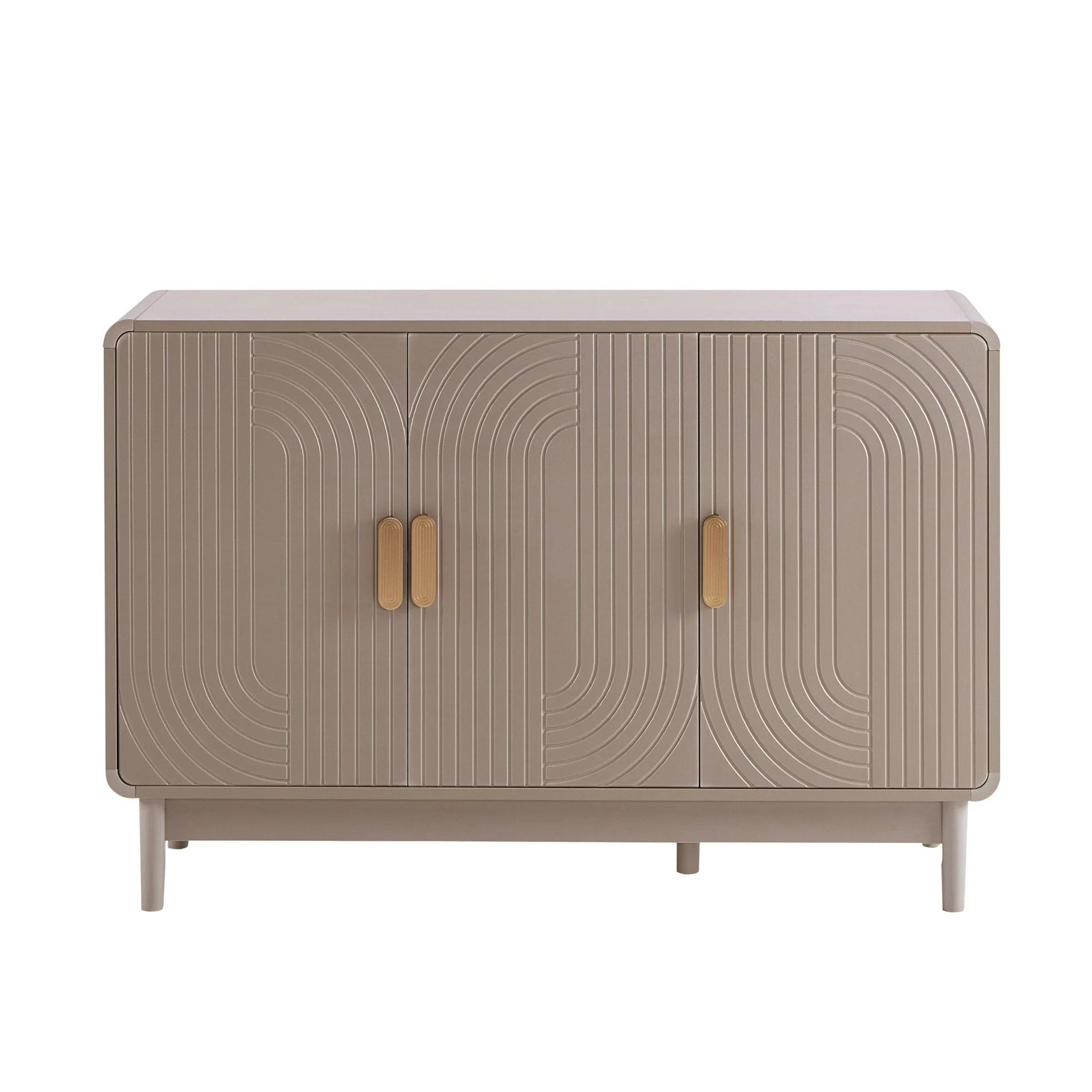 Marnie 3 Door Sideboard - Taupe - Image 3