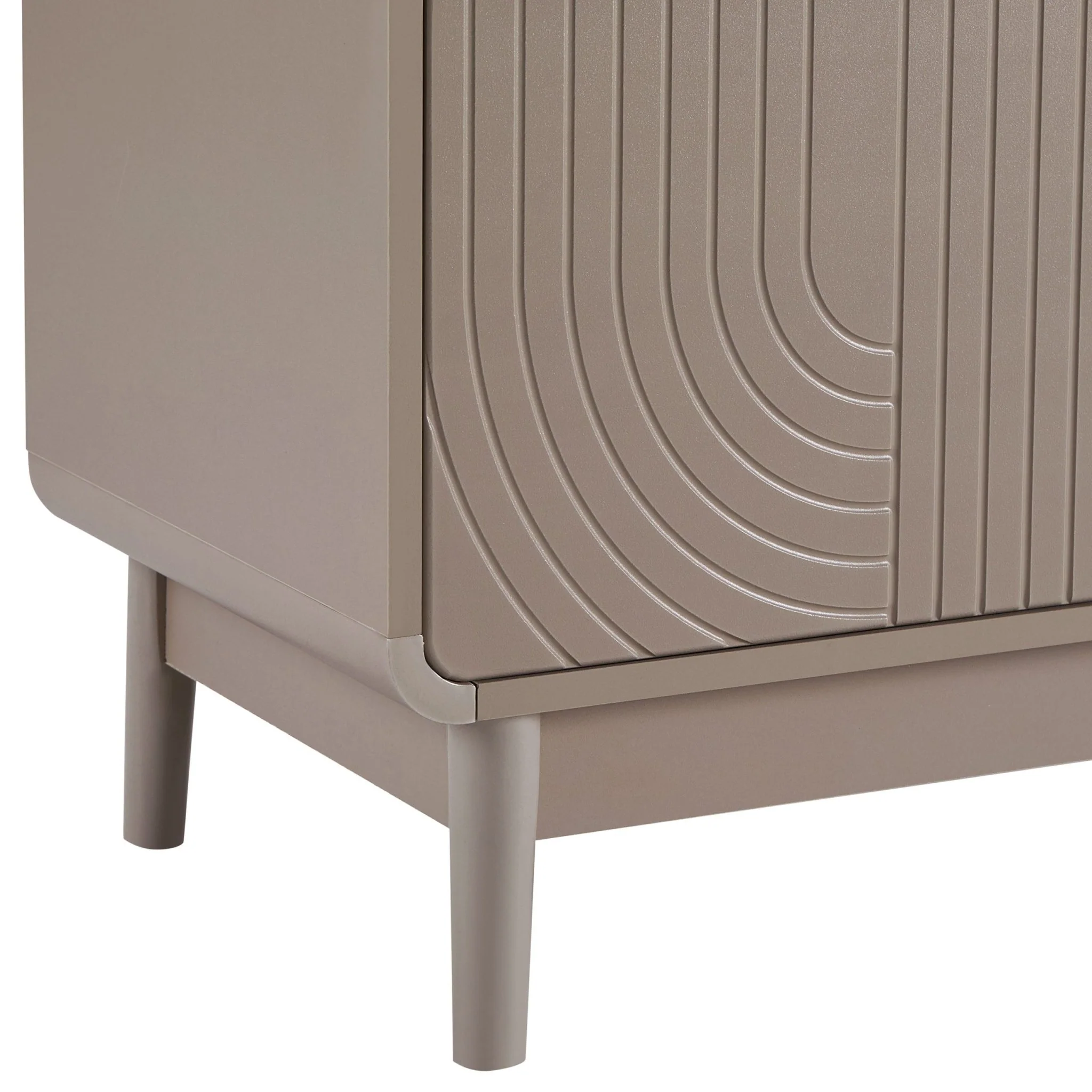 Marnie 3 Door Sideboard - Taupe - Image 8