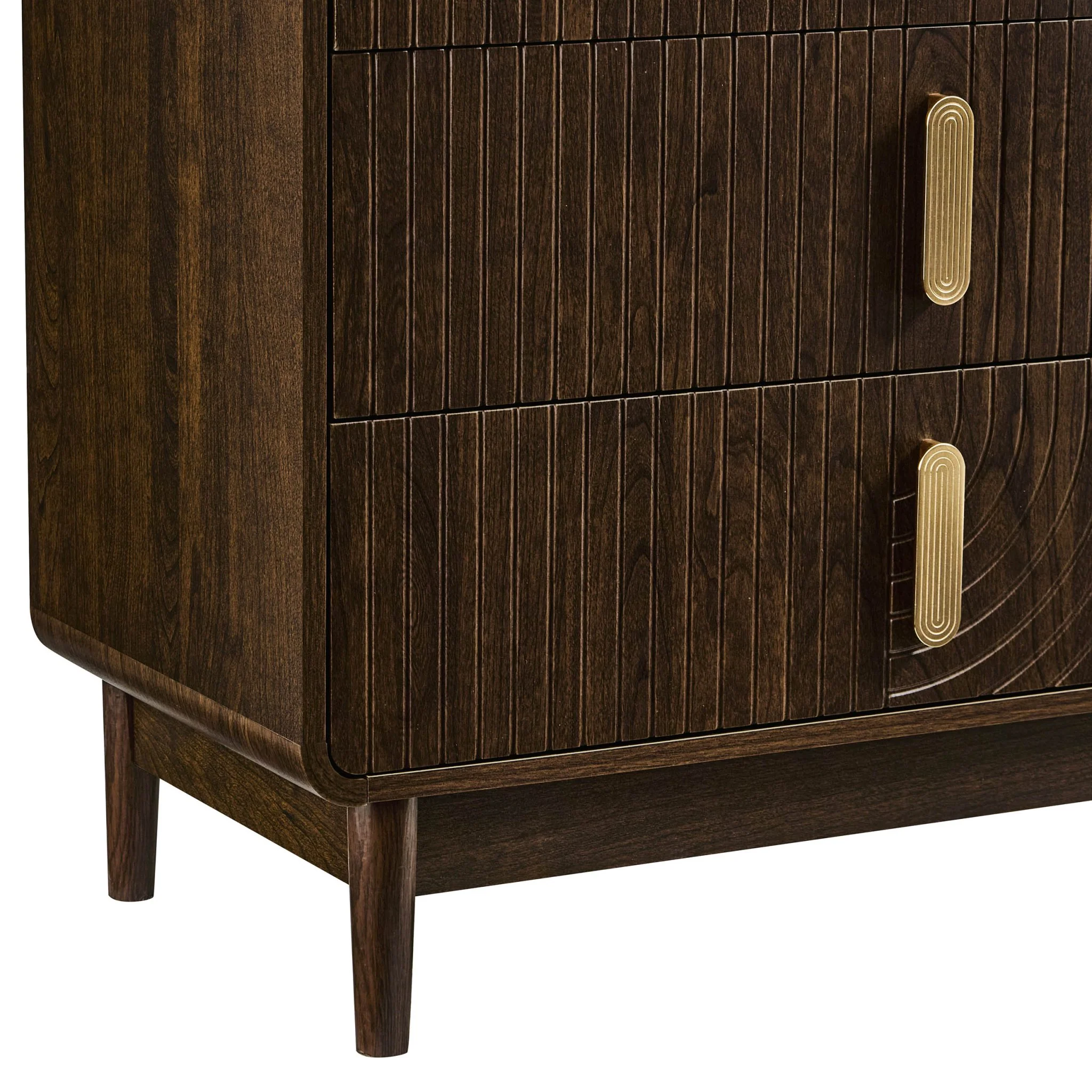 Marnie 3 Drawer Chest - Walnut - Image 9