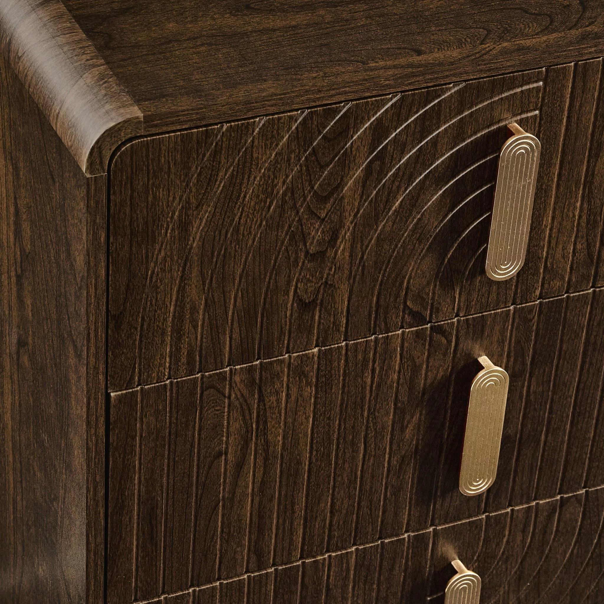 Marnie 6 Drawer Chest - Walnut - Image 8
