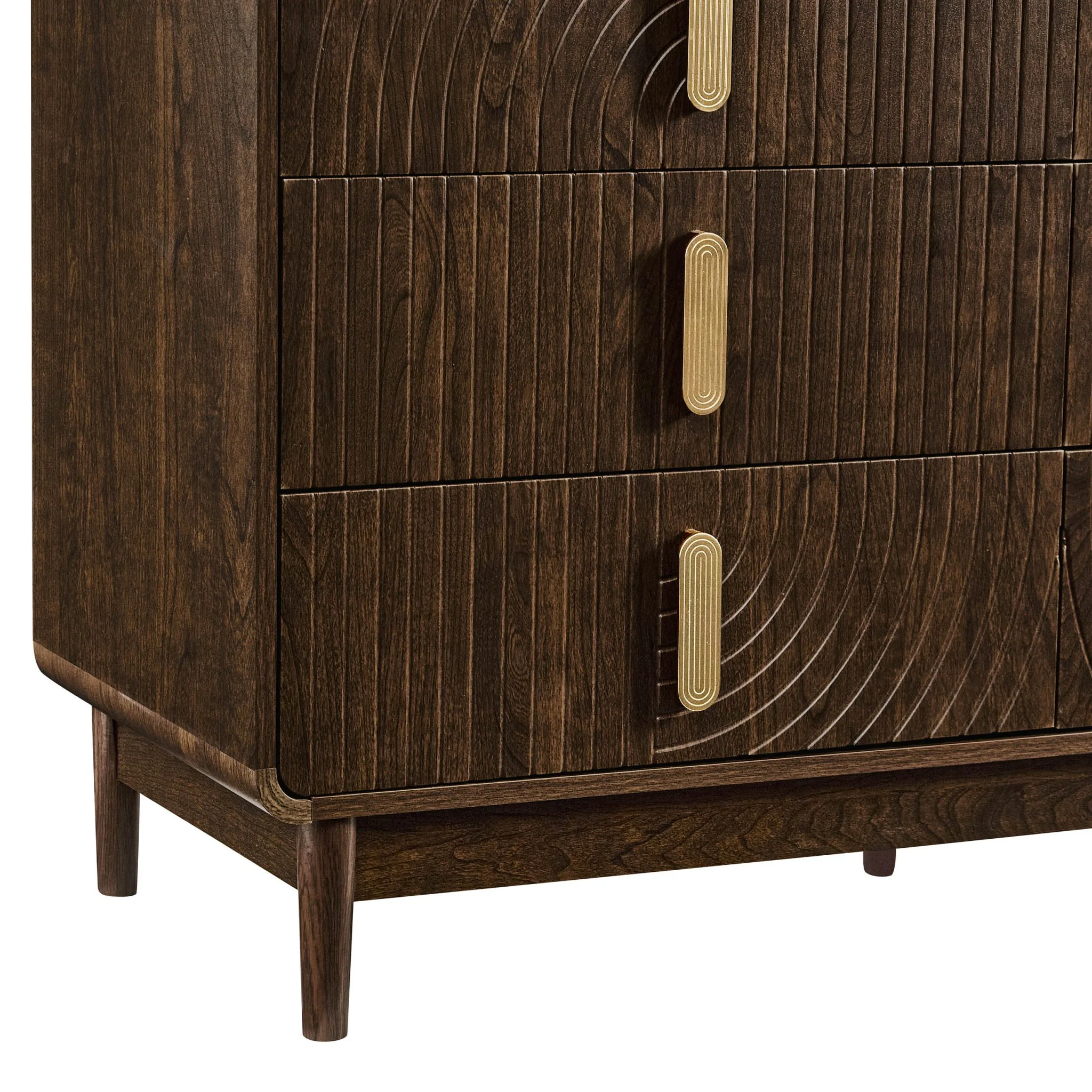 Marnie 6 Drawer Chest - Walnut - Image 9