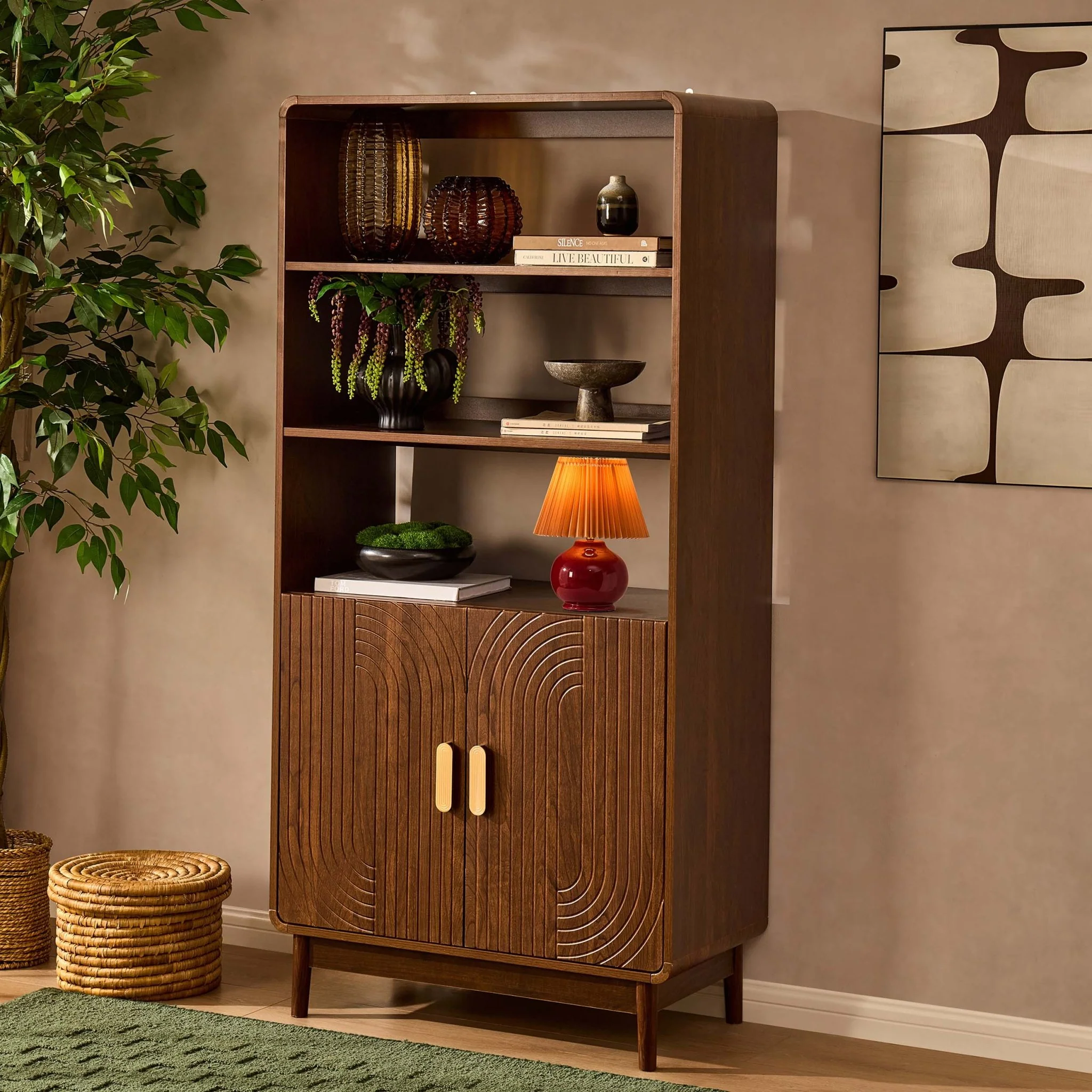 Marnie Bookshelf - Walnut - Image 2