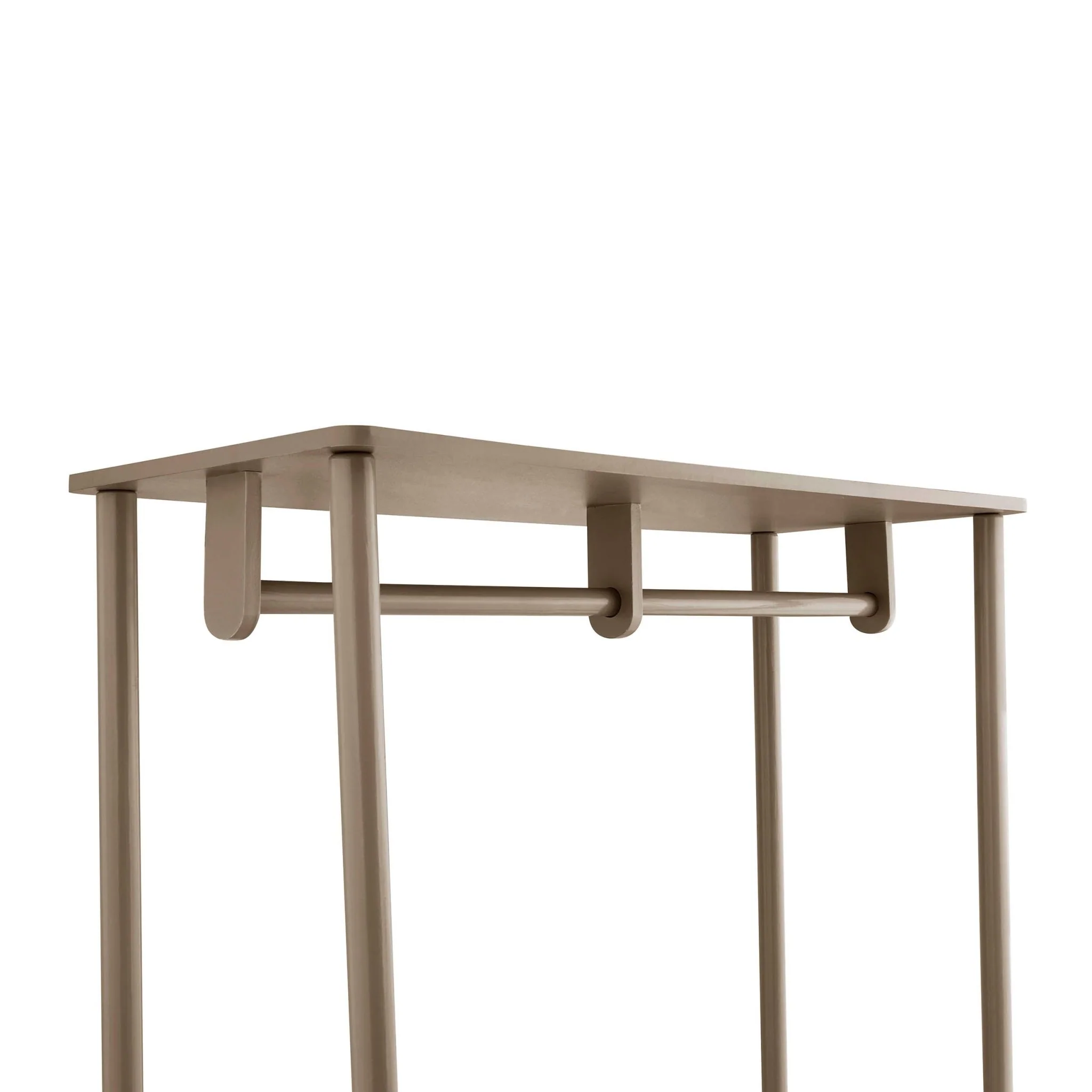 Marnie Clothes Rail With Drawers - Taupe - Image 6
