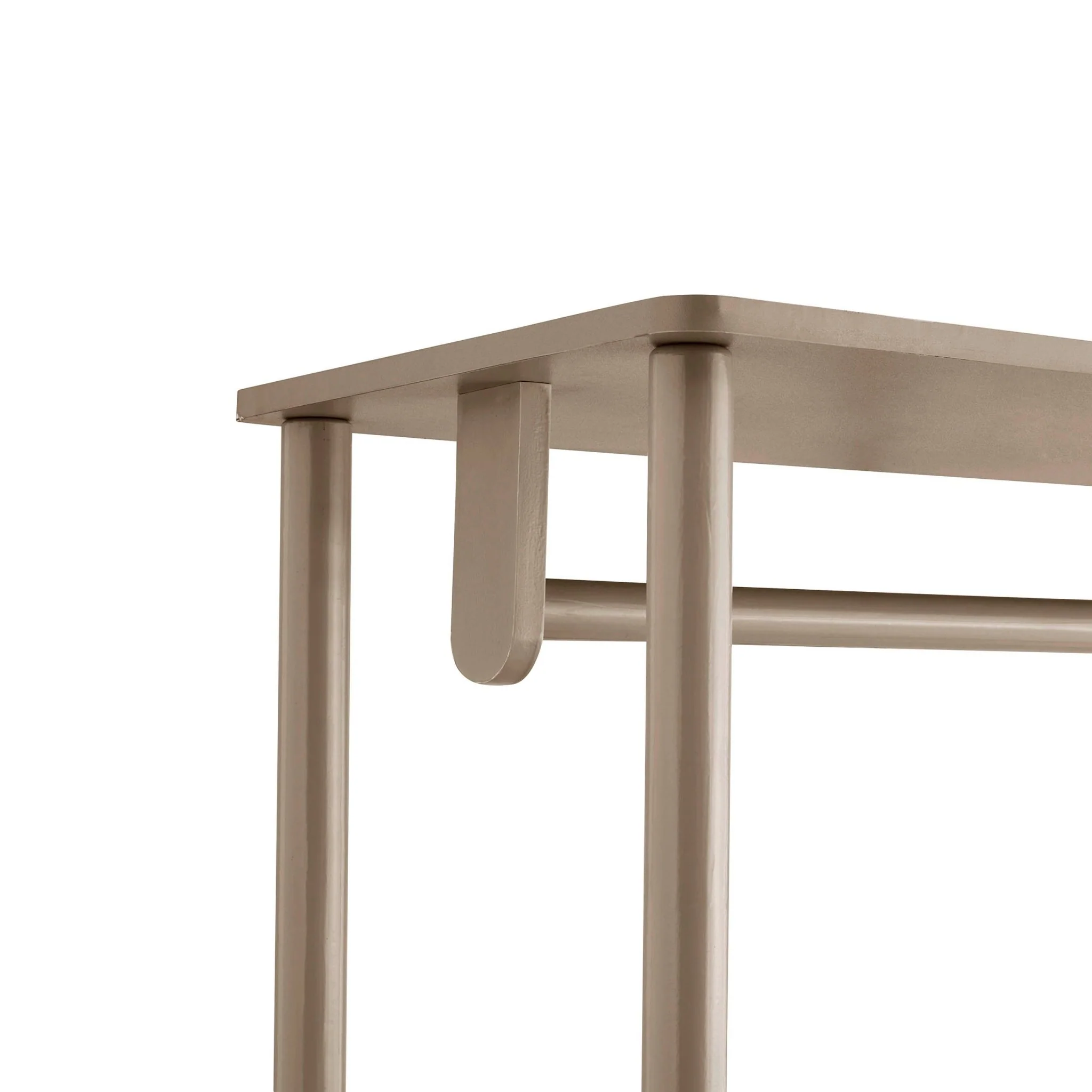 Marnie Clothes Rail With Drawers - Taupe - Image 7