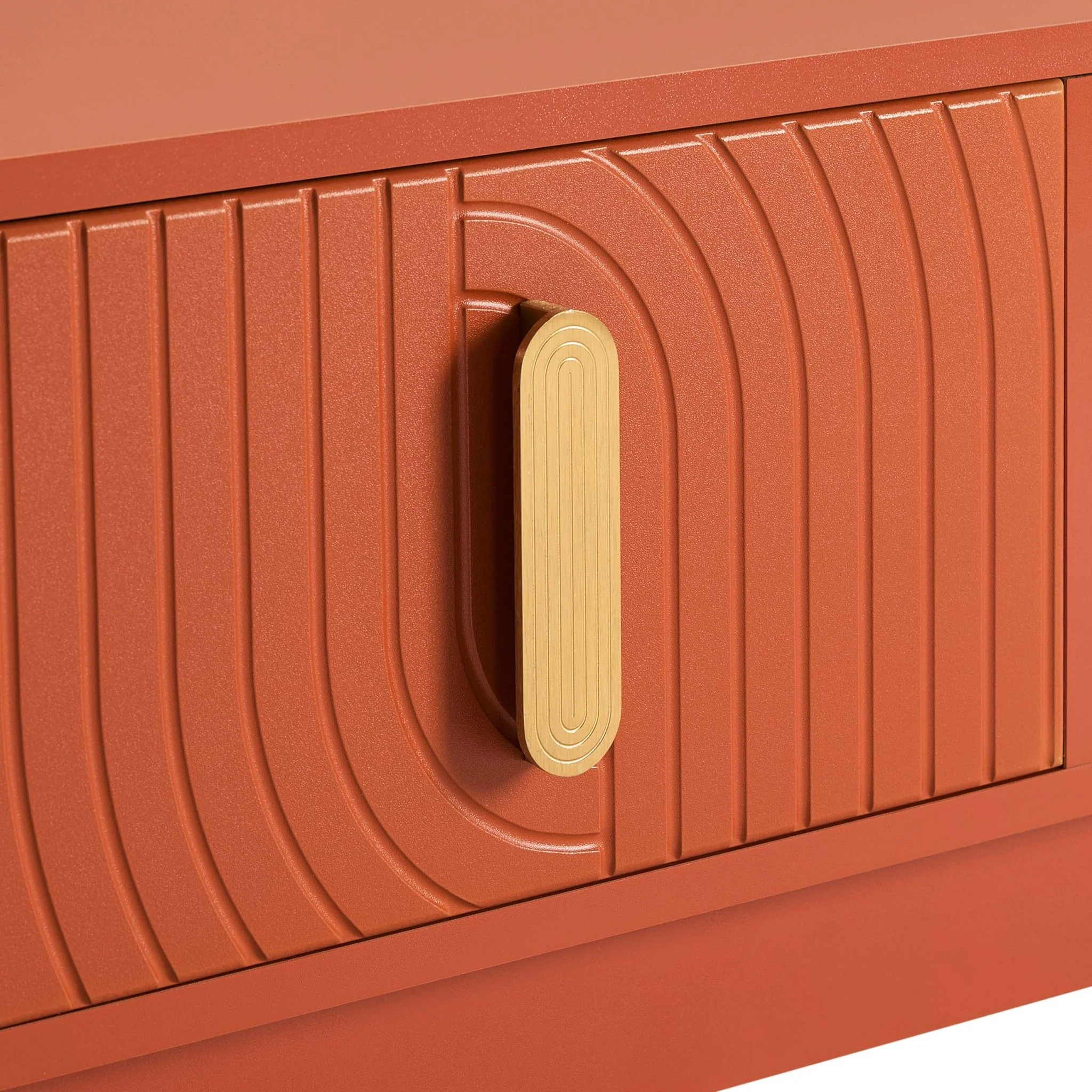 Marnie Coffee Table - Burnt Orange - Image 5