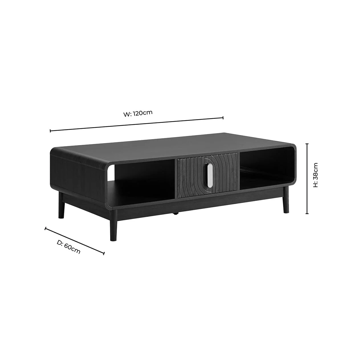 Marnie Coffee Table - Walnut - Image 7