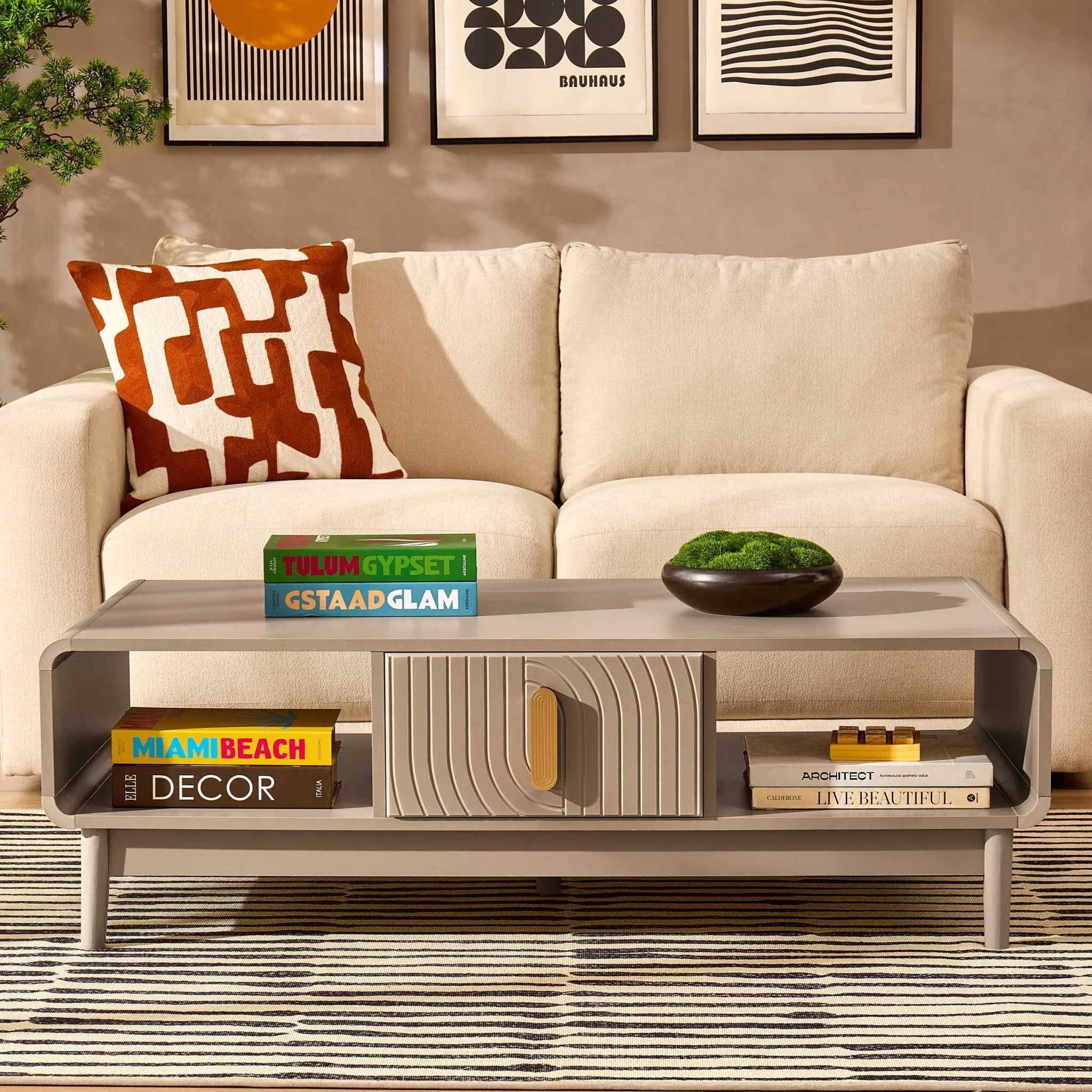 Marnie Coffee Table - Taupe