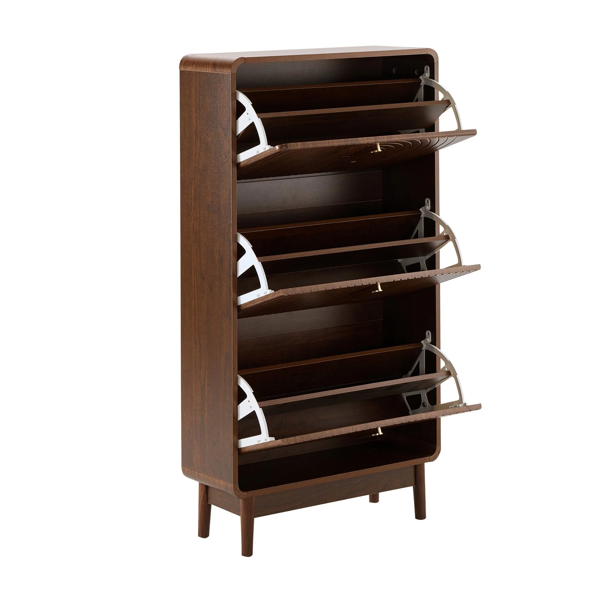 Marnie Shoe Storage - Walnut - Image 5