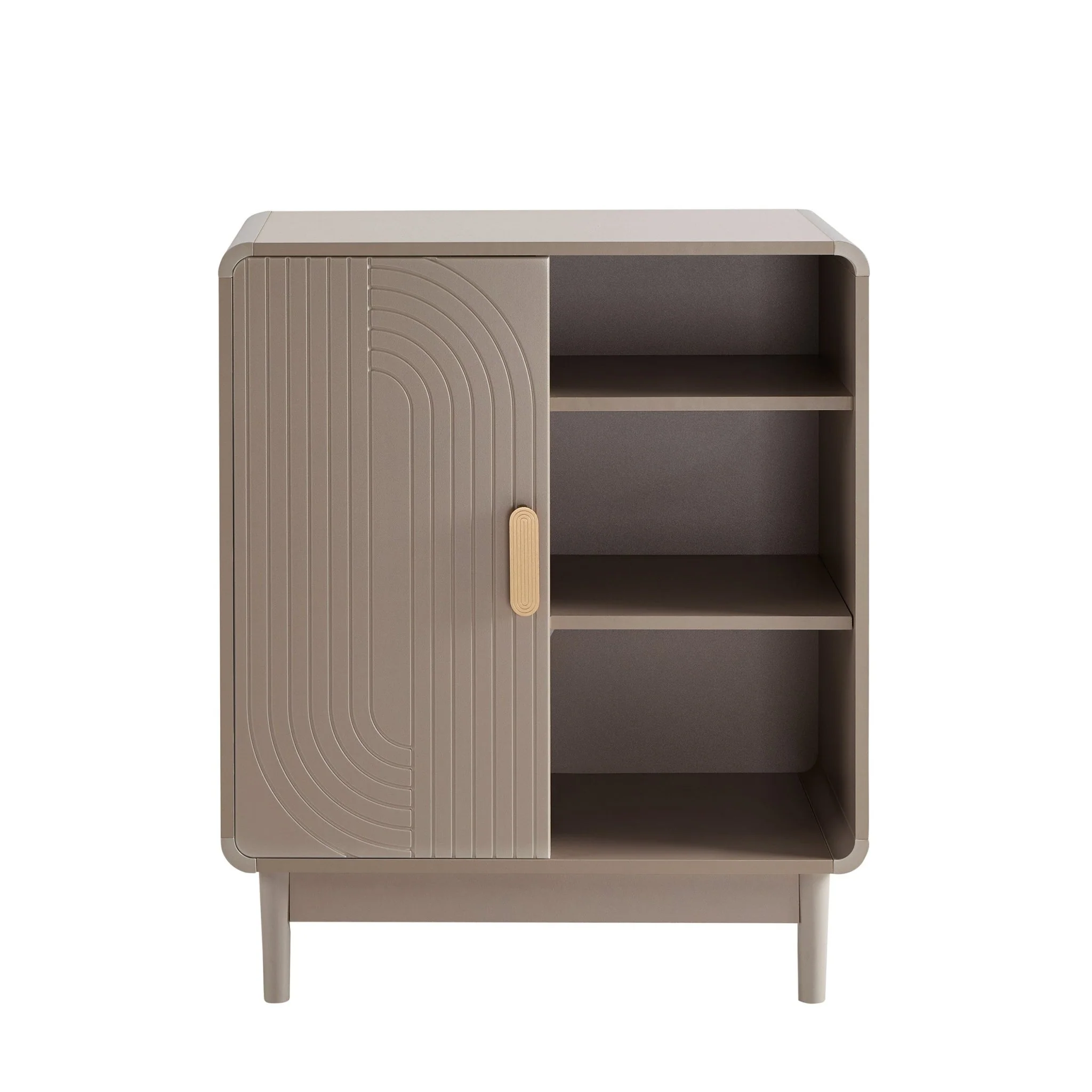 Marnie Small Bookcase - Taupe - Image 3