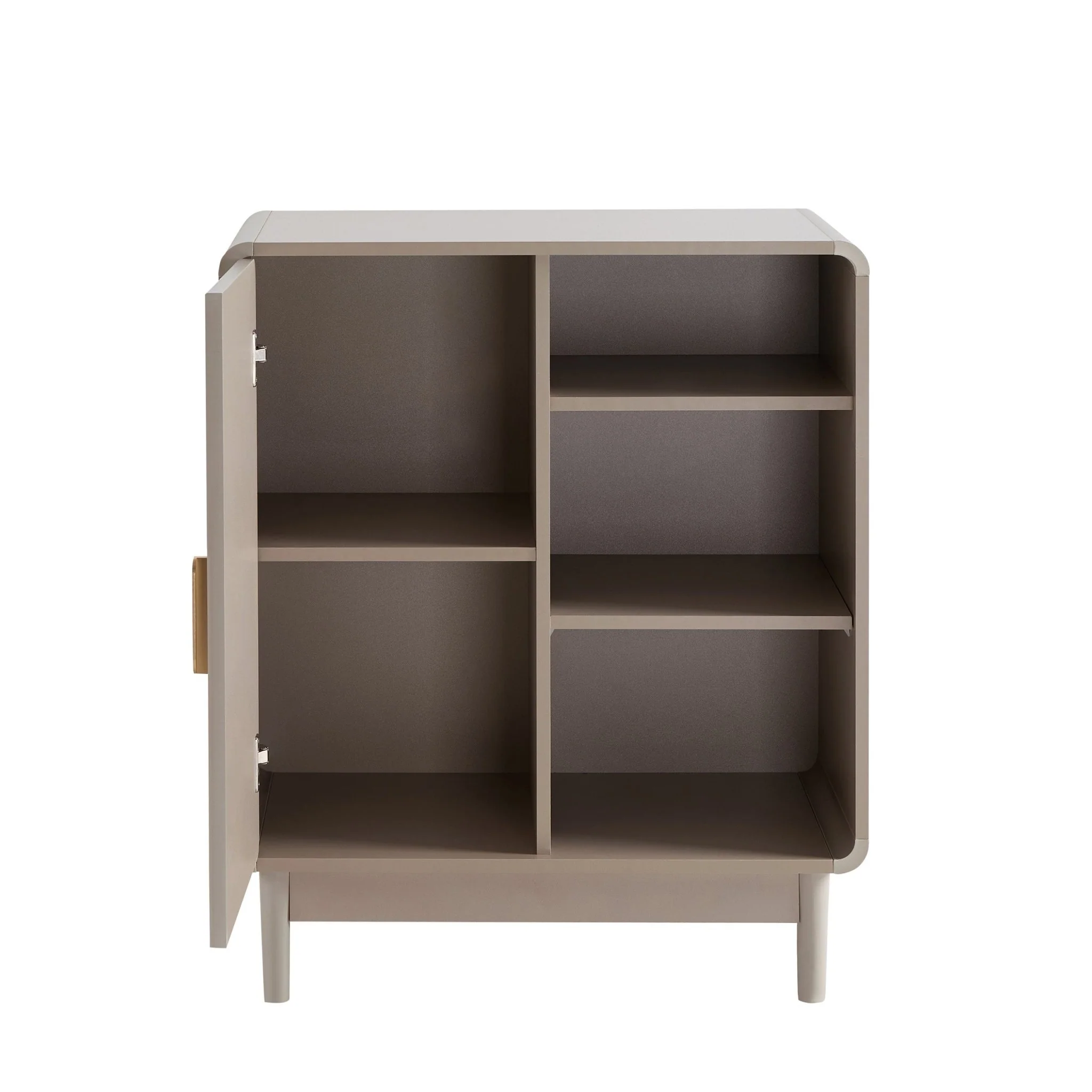 Marnie Small Bookcase - Taupe - Image 5