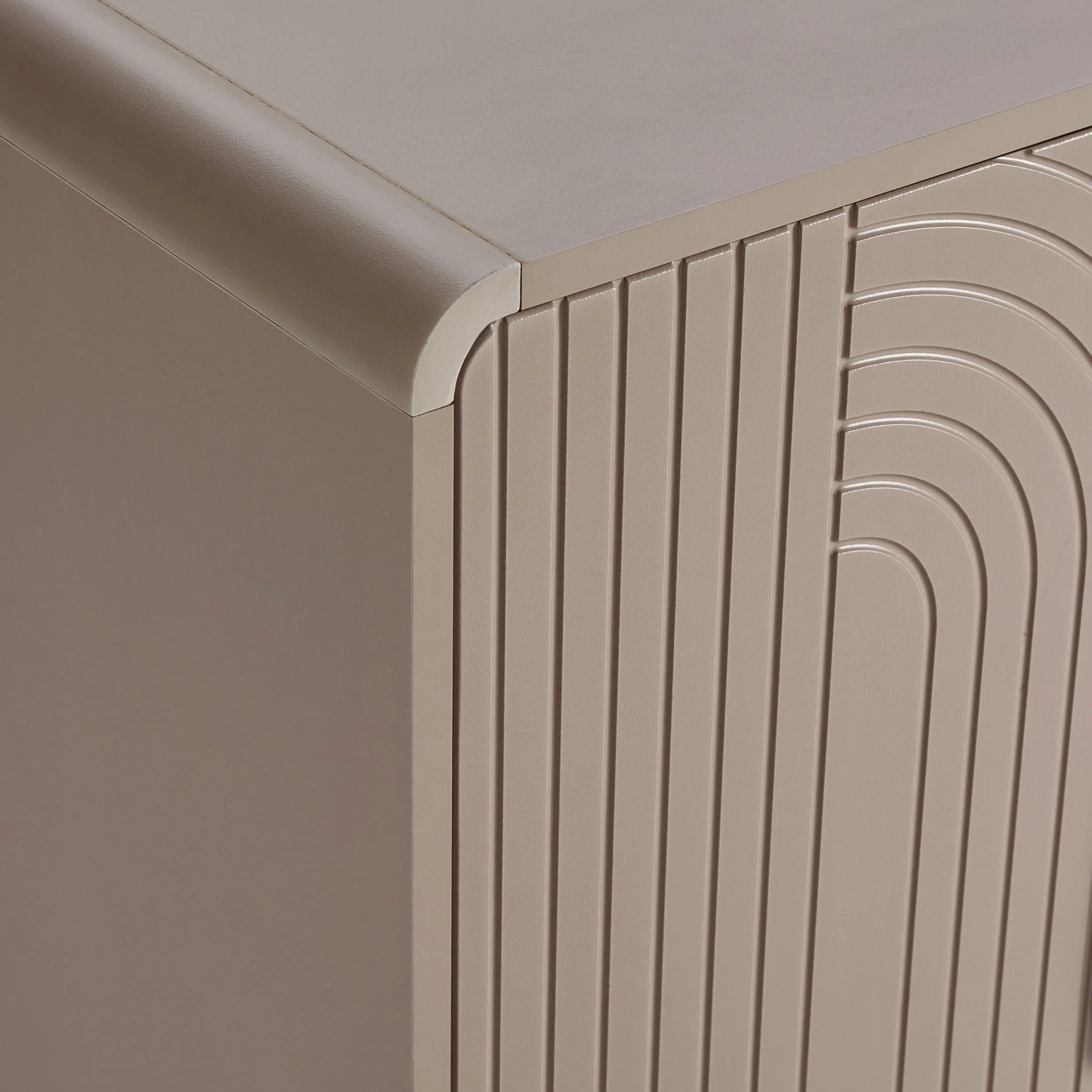 Marnie Small Bookcase - Taupe - Image 7